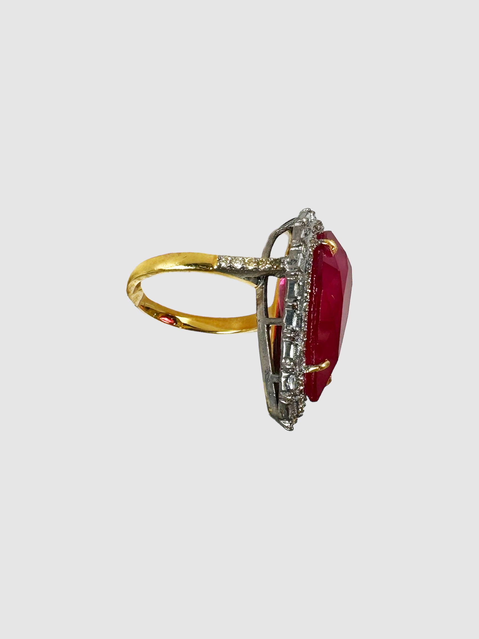Victorian Ruby and Diamond Ring