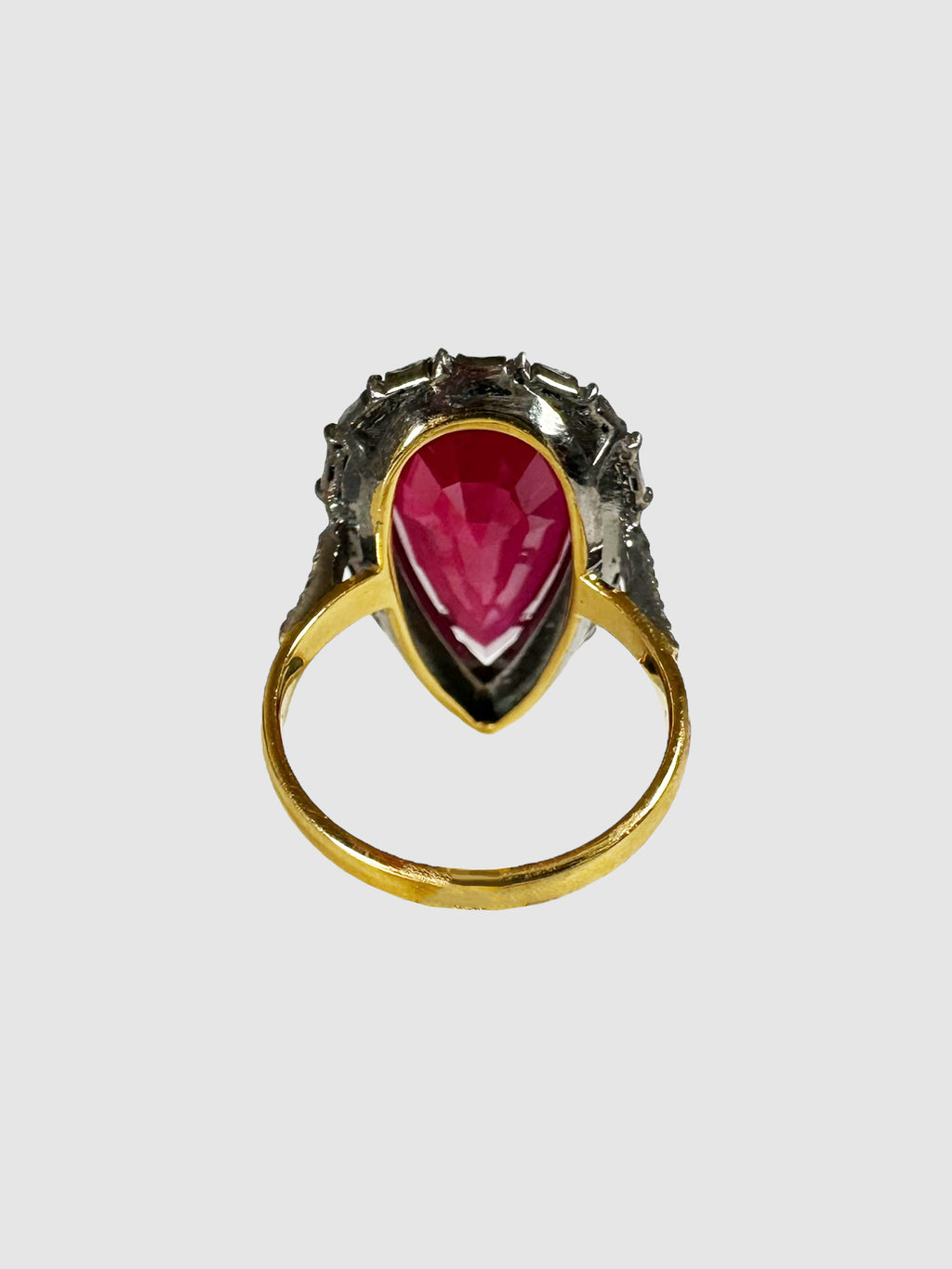 Victorian Ruby and Diamond Ring