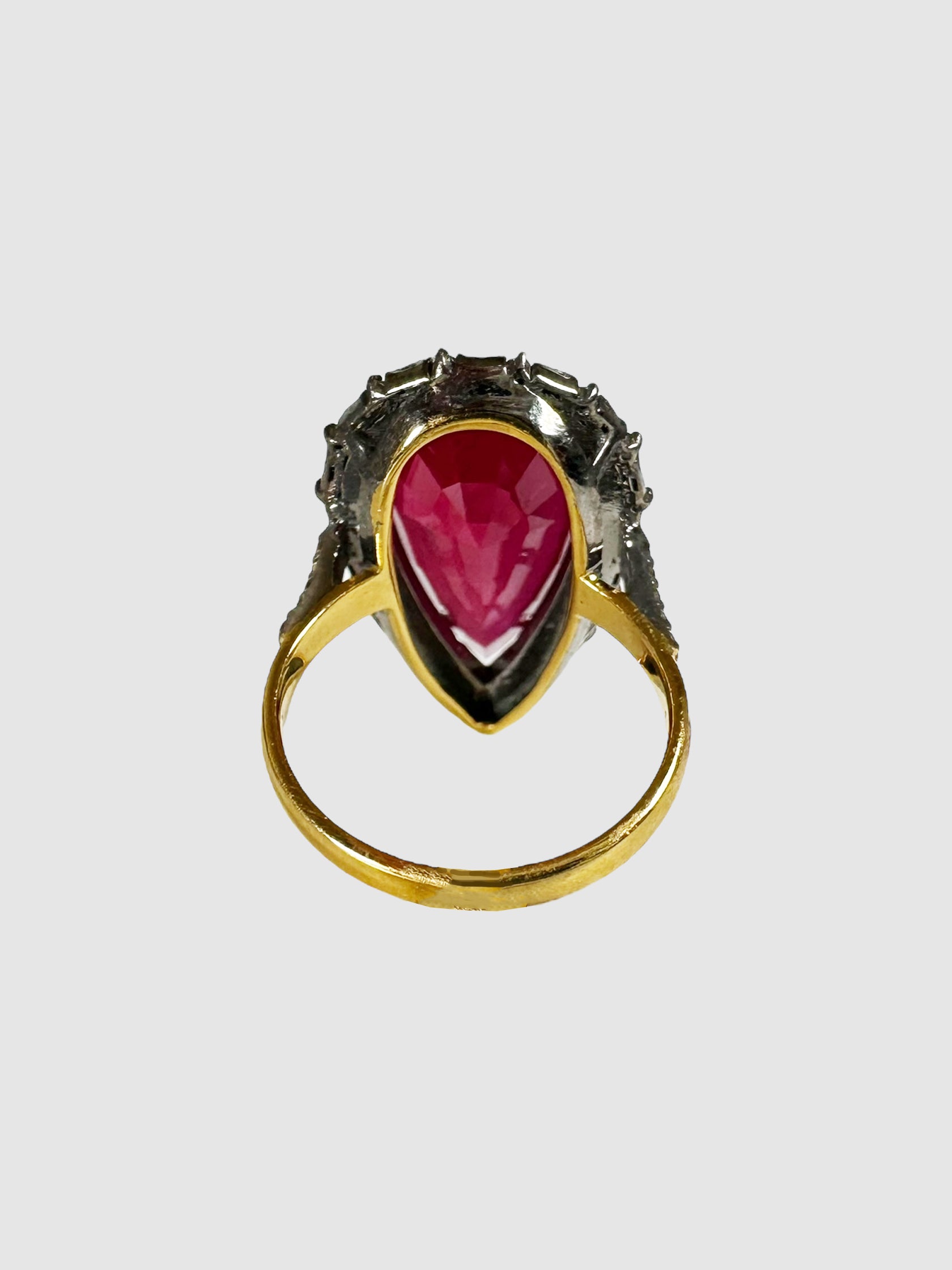 Victorian Ruby and Diamond Ring