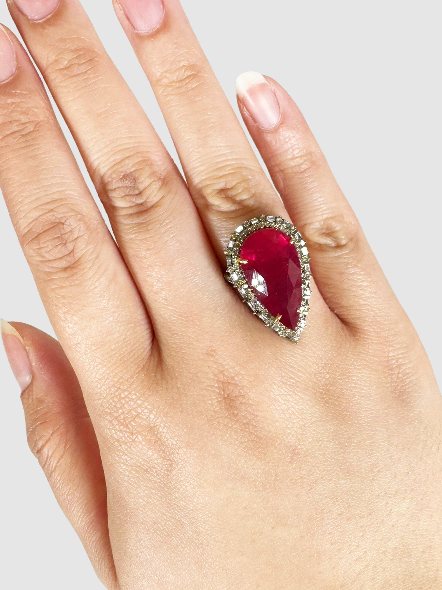 Victorian Ruby and Diamond Ring