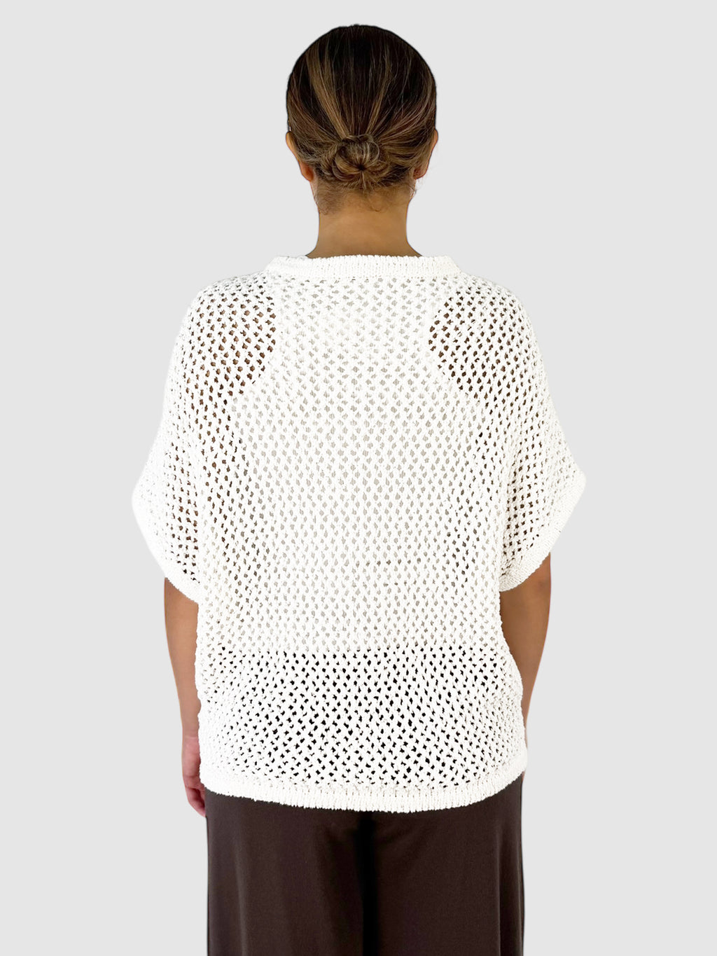 Knit Sequinned Top