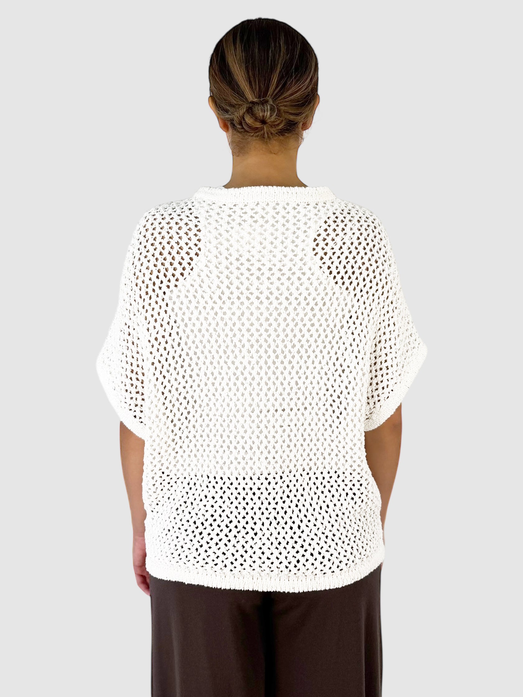 Knit Sequinned Top