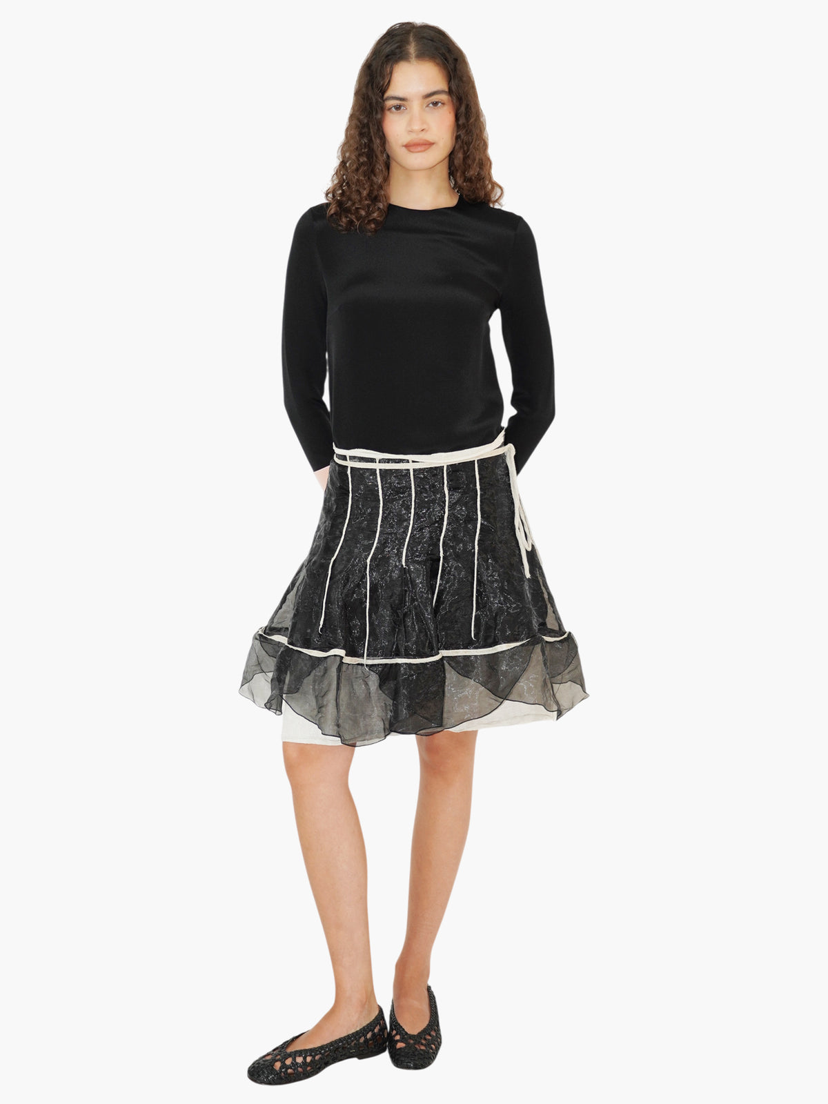 Tulle Mini Skirt