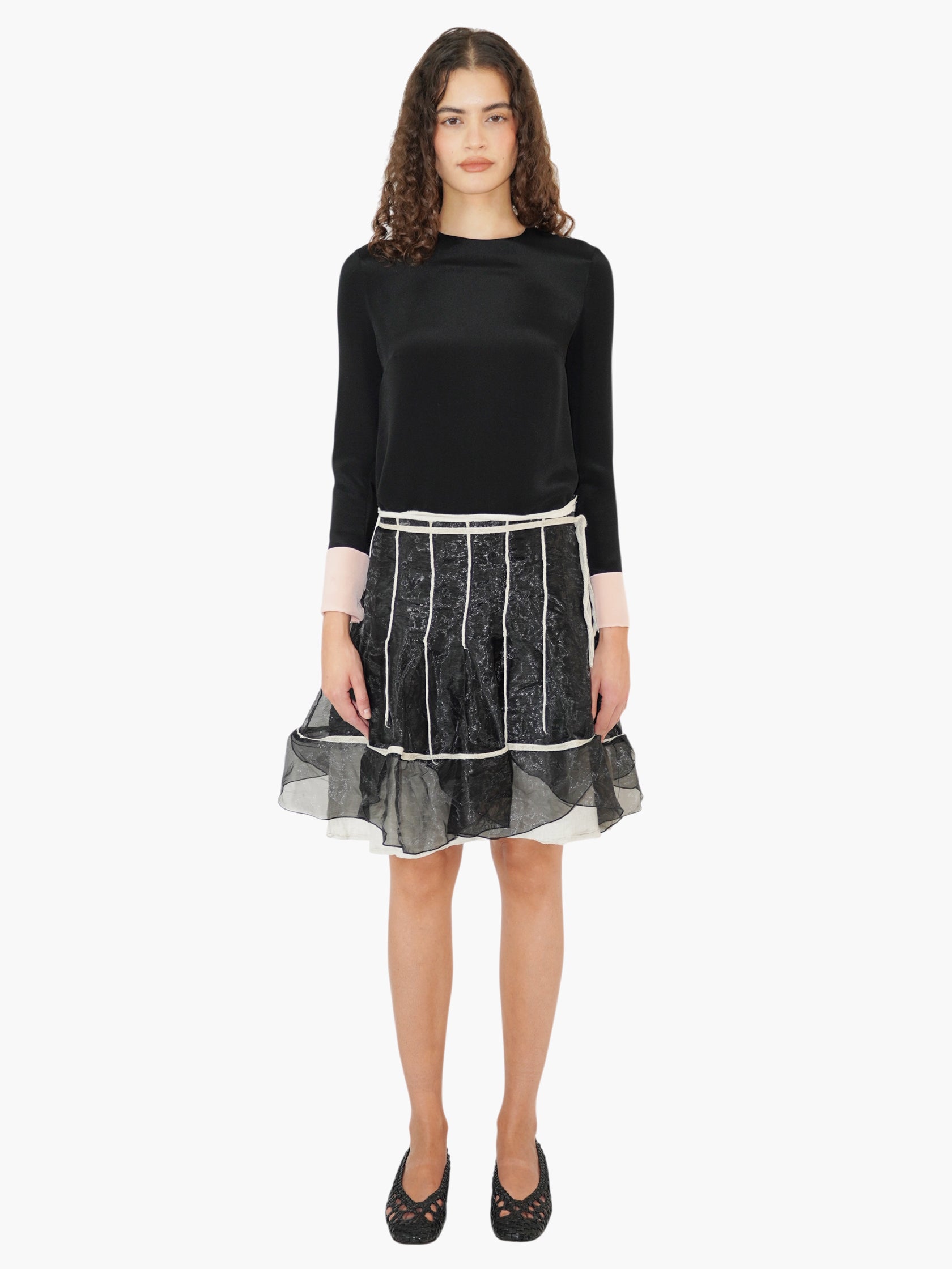 Tulle Mini Skirt