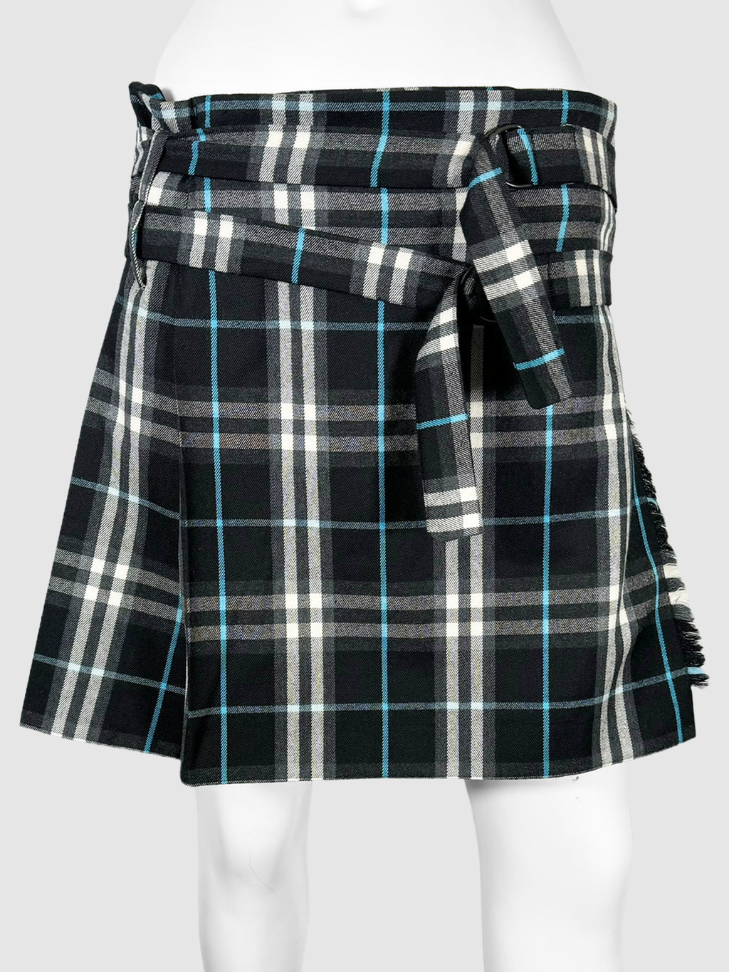 Nova Check Mini Skirt - Size 8