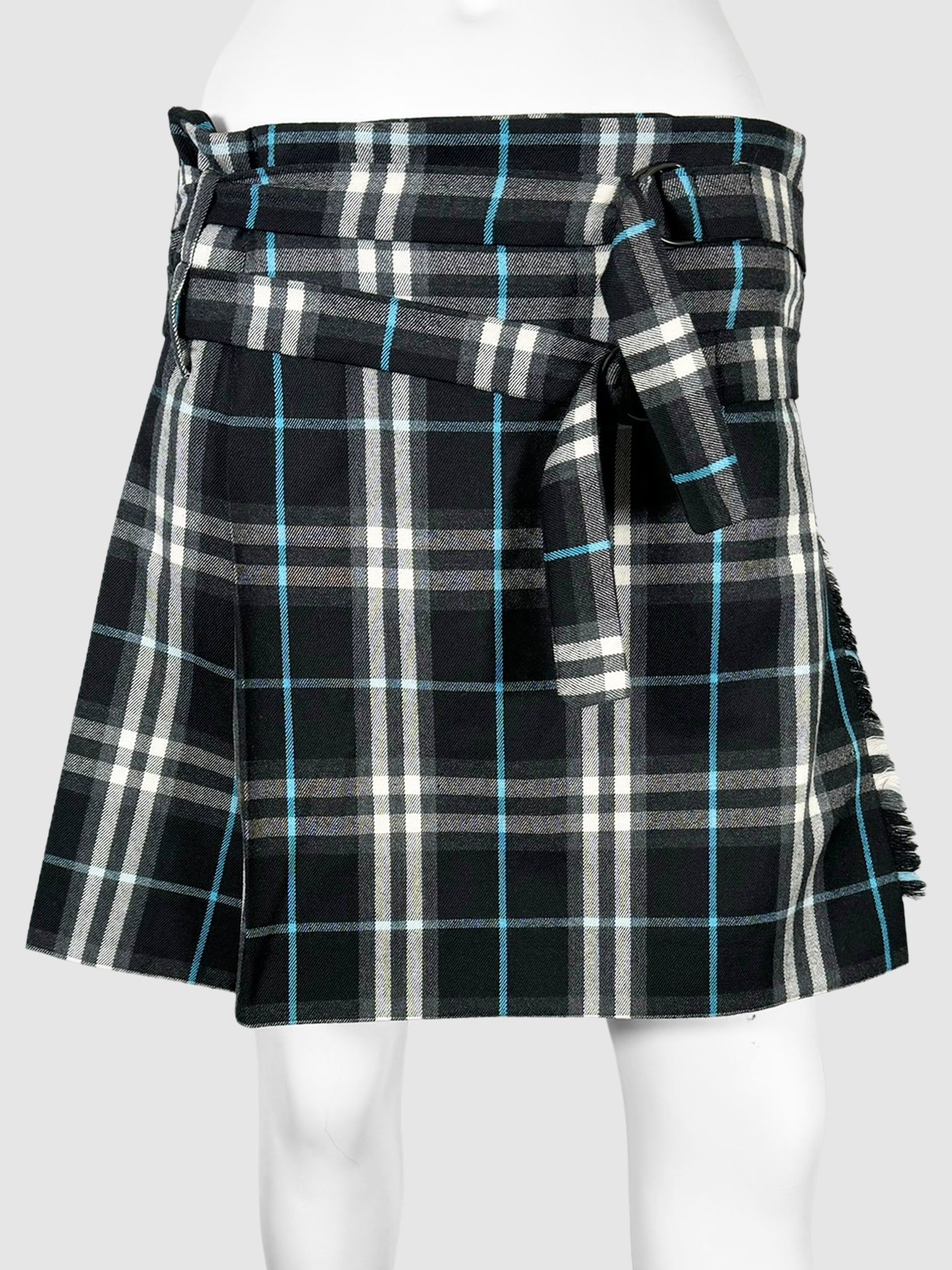 Nova Check Mini Skirt - Size 8