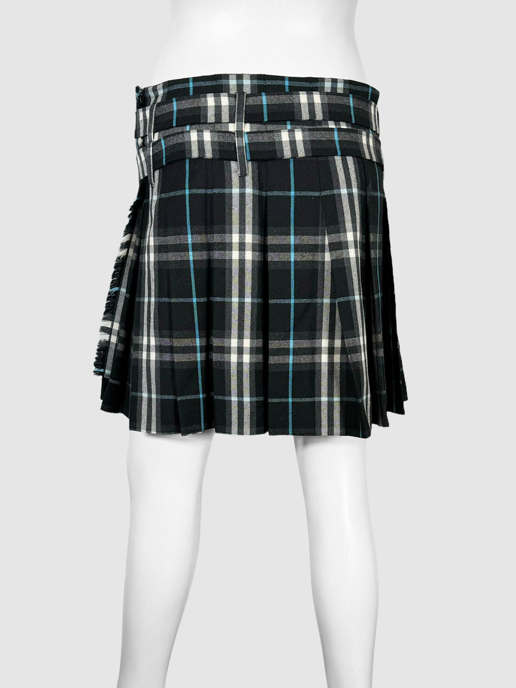 Nova Check Mini Skirt - Size 8
