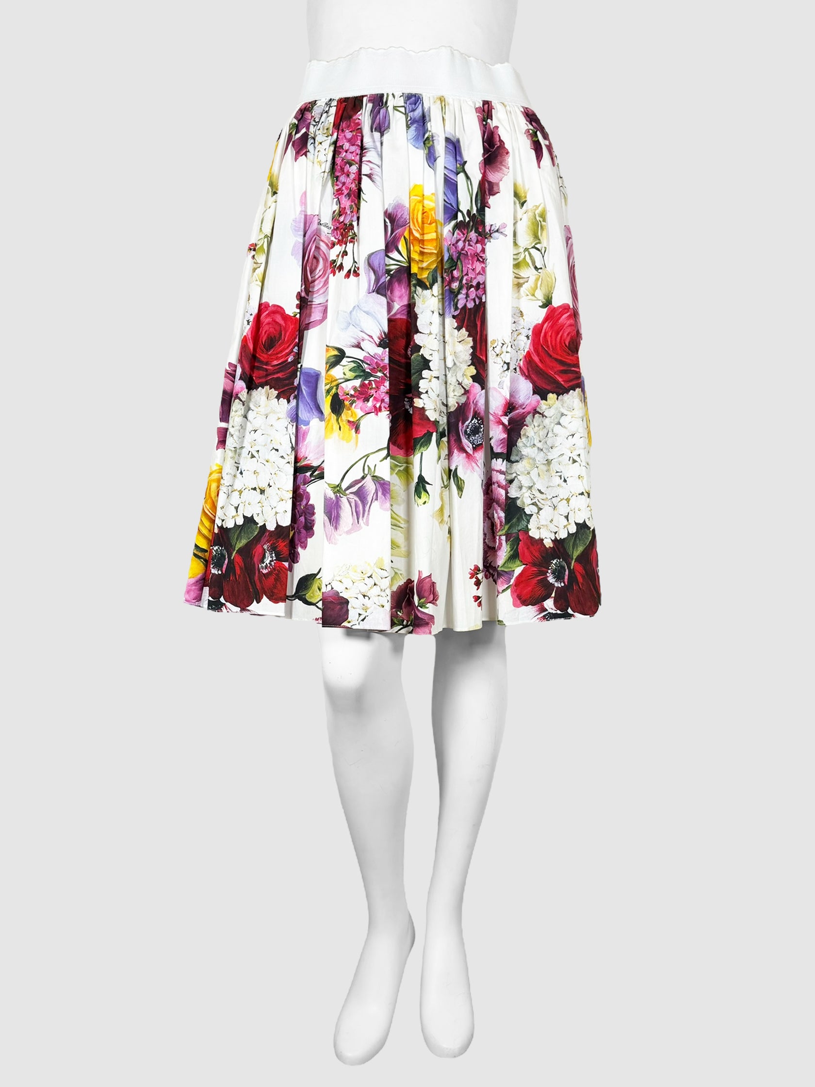 Dolce & Gabbana Floral Print Skirt - Size 40