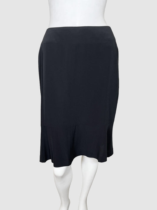 Chanel Silk Knee-Length Skirt - Size 38