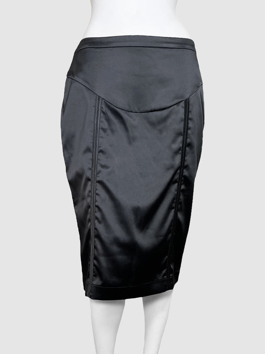Just Cavalli Satin Pencil Skirt - Size 46