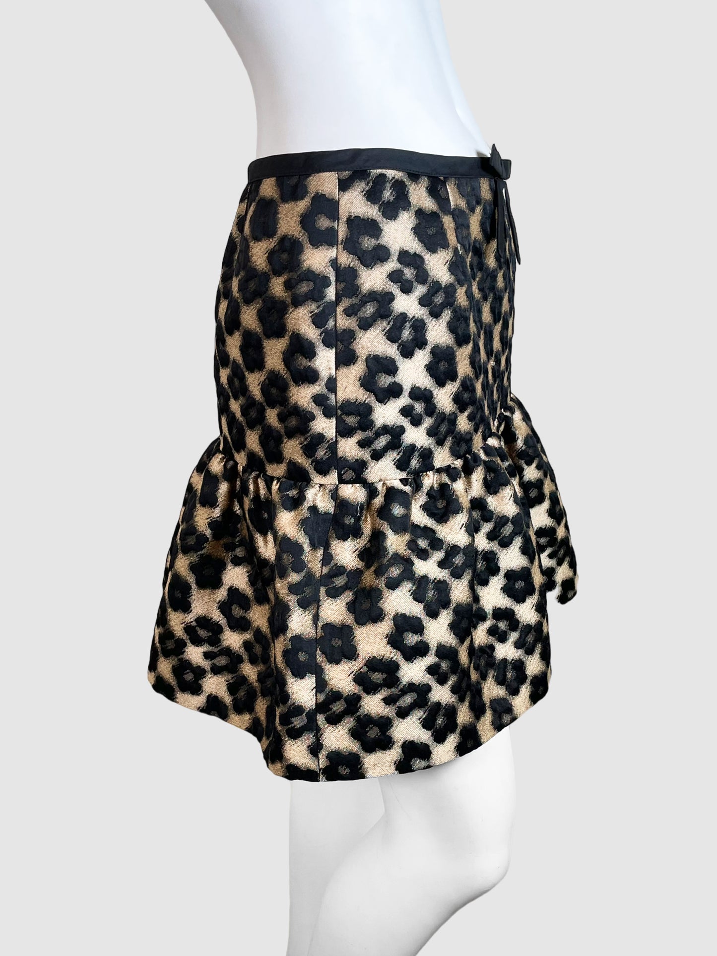 Valentino Floral Print Mini Skirt - Size 40