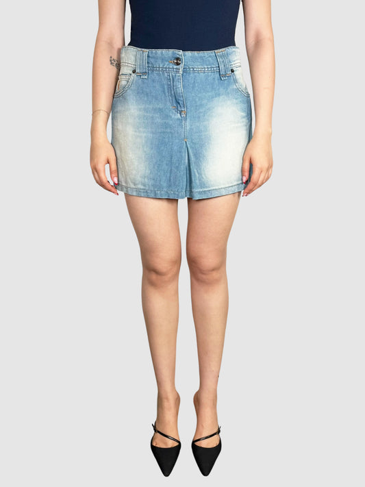 Denim Mini Skirt