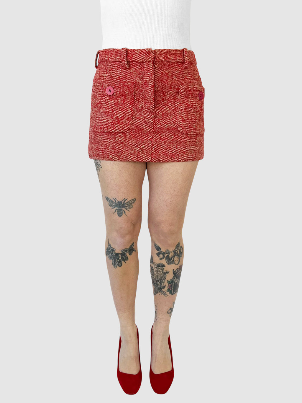 Tweed Mini Skirt