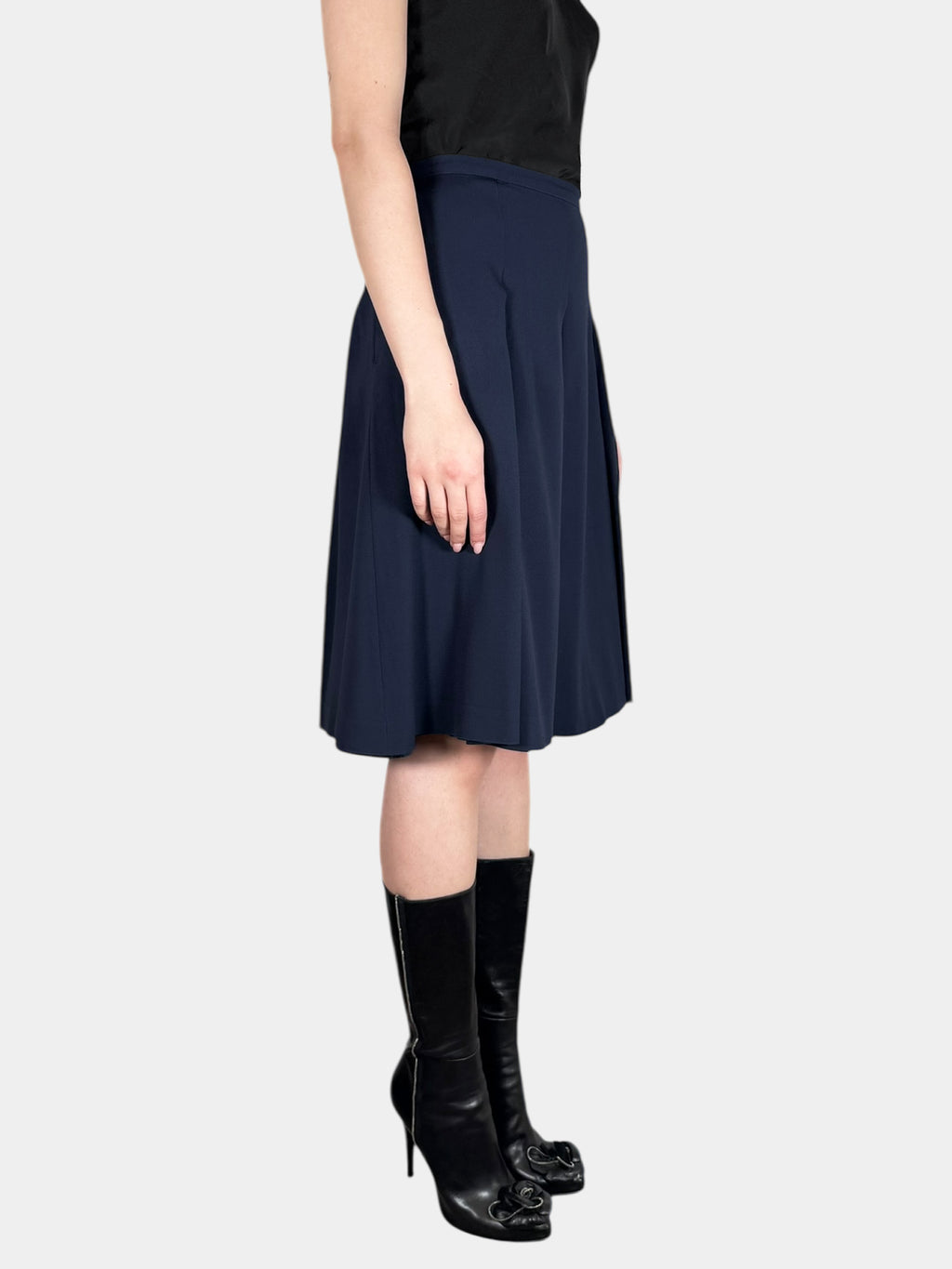 Pleated Midi Skirt - Size 12