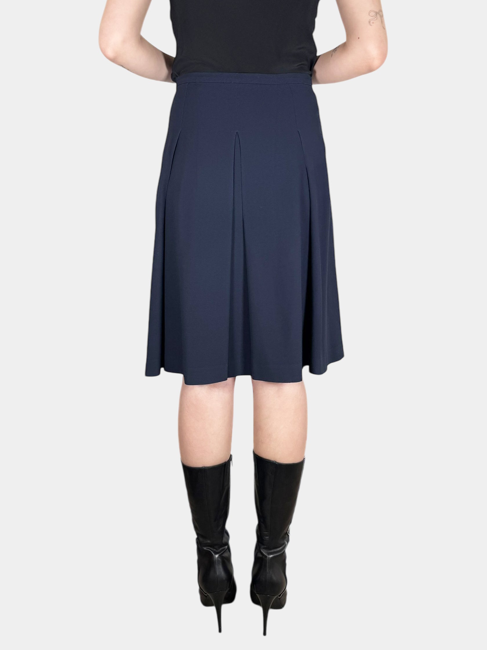 Pleated Midi Skirt - Size 12