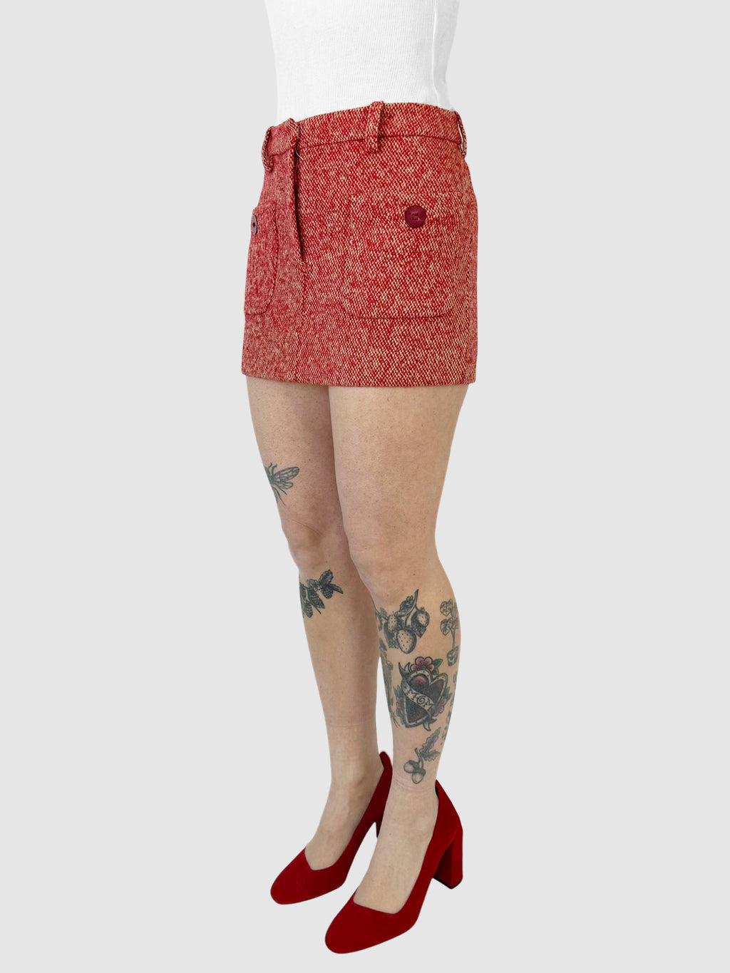 Tweed Mini Skirt