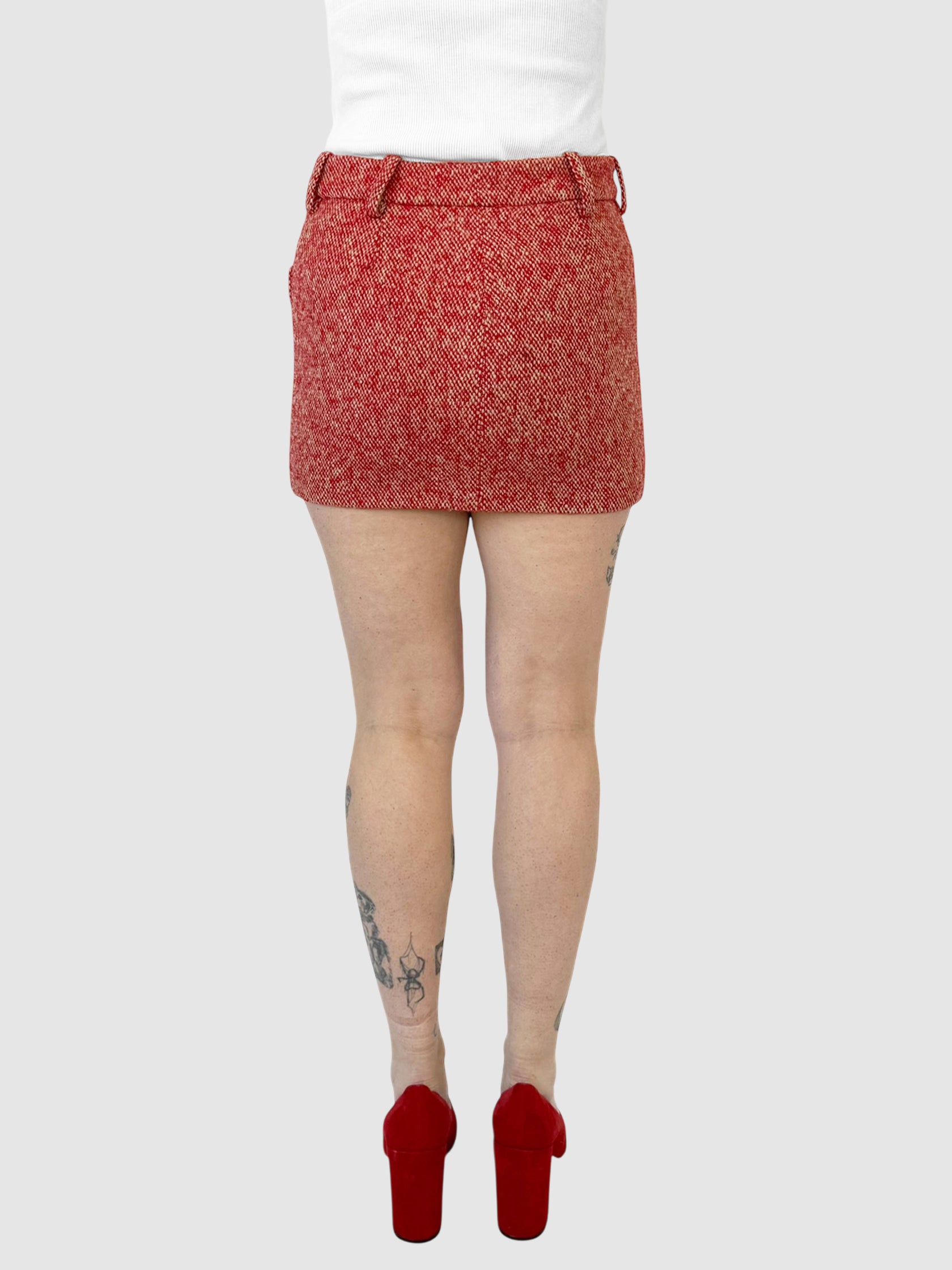 Tweed Mini Skirt