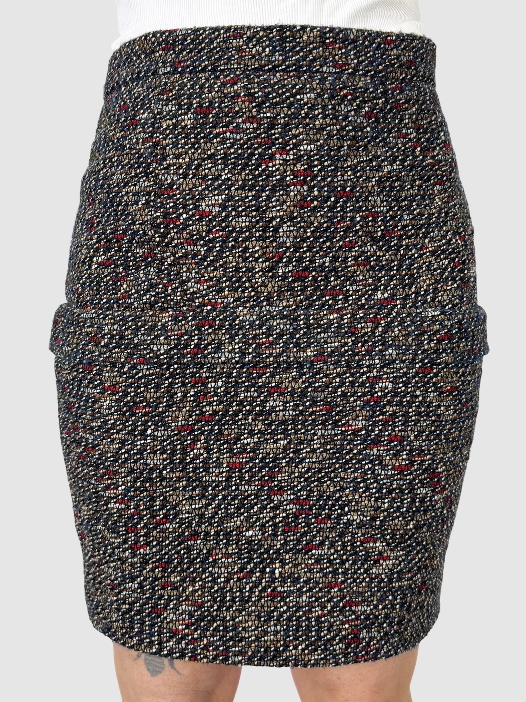 Tweed Mini Skirt