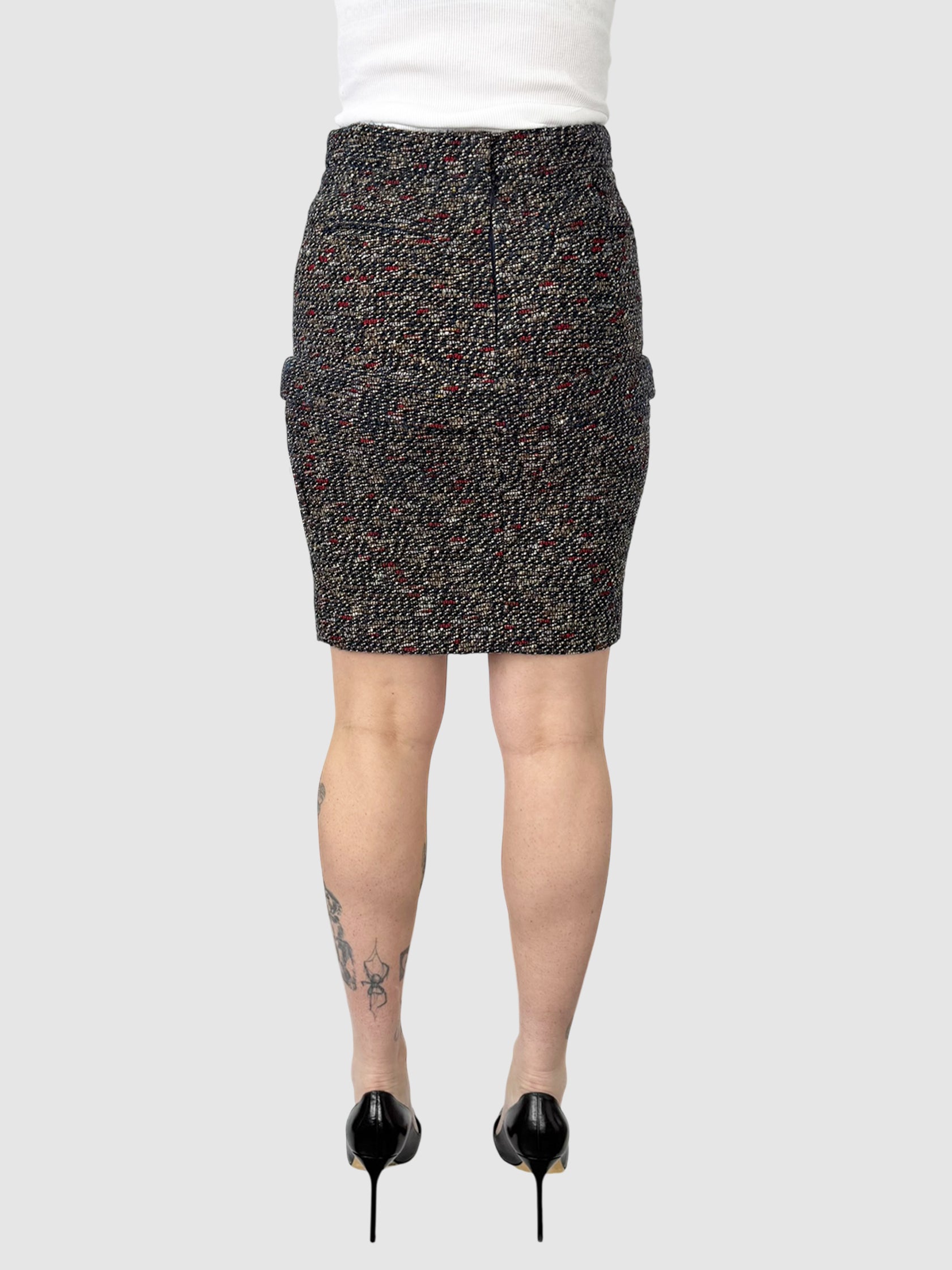 Tweed Mini Skirt