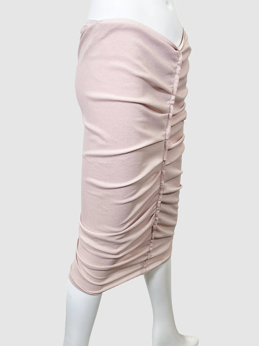Nina Ricci Ruched Midi Skirt - Size 42