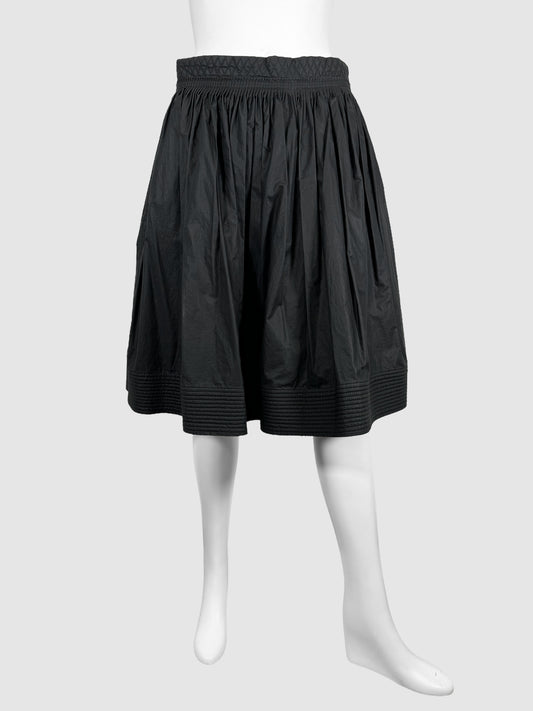 Moncler Gathered Knee Length Skirt - Size 42