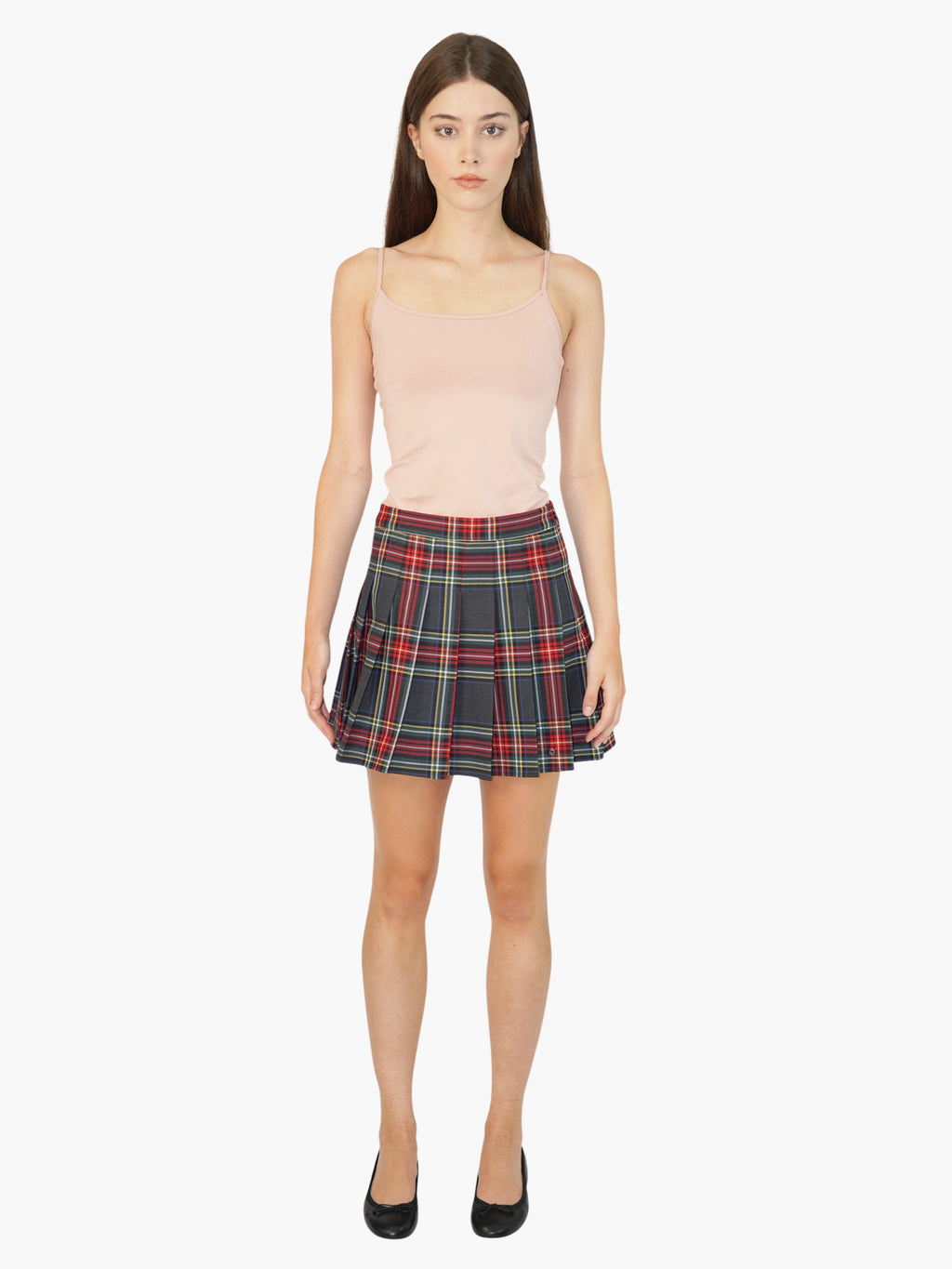 Check Tennis Skirt