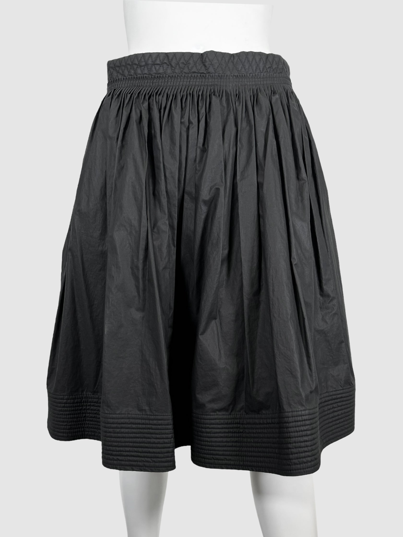 Gathered Knee Length Skirt - Size 42