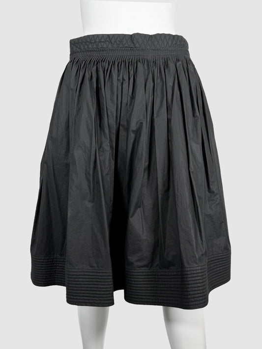 Moncler Gathered Knee Length Skirt - Size 42