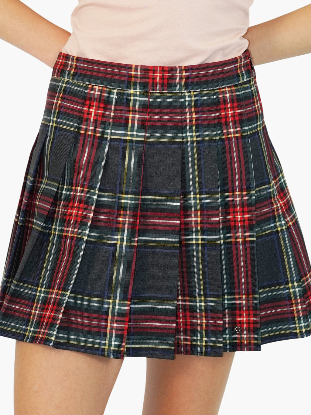 Check Tennis Skirt