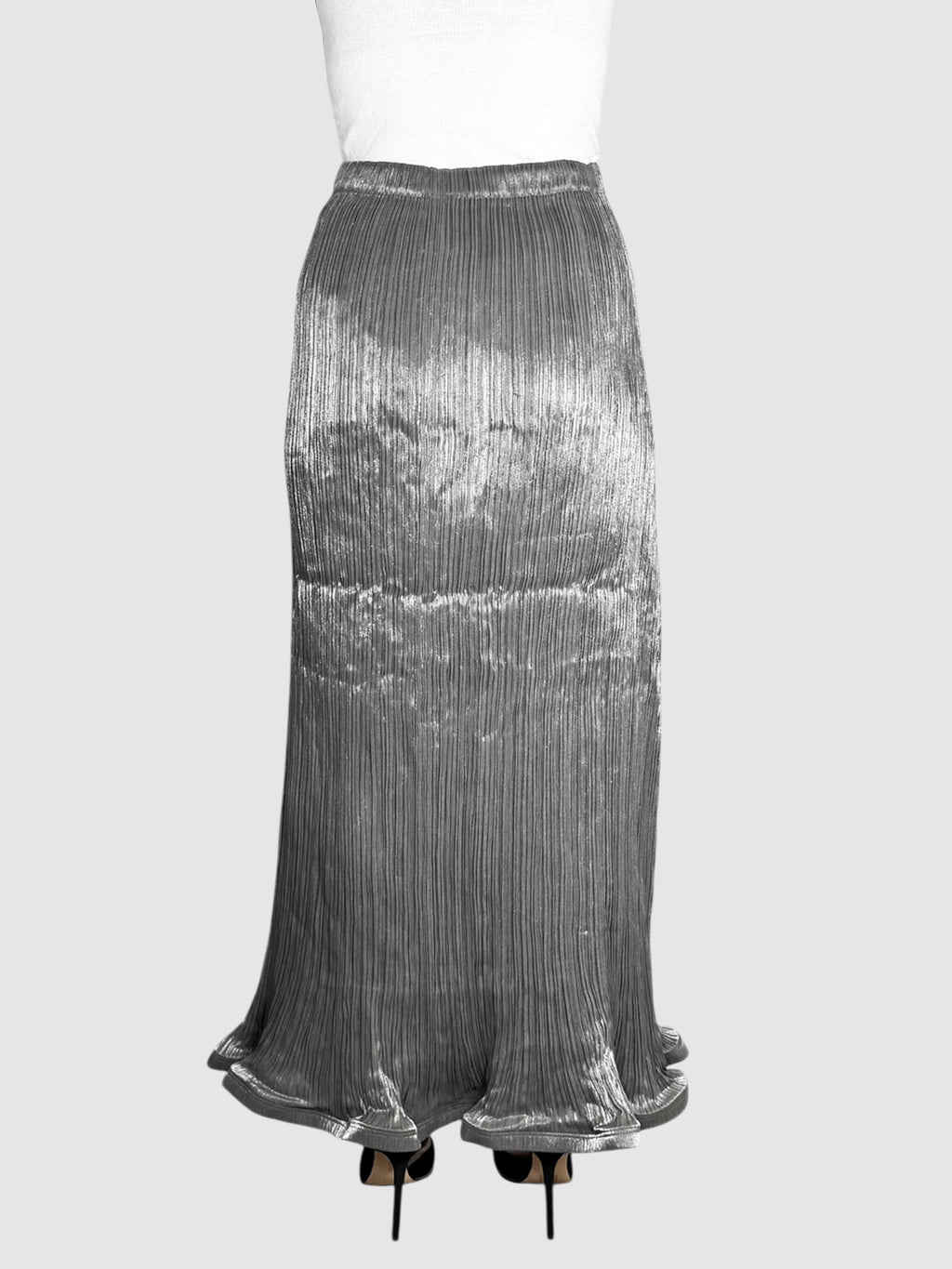 Pleated Midi Skirt