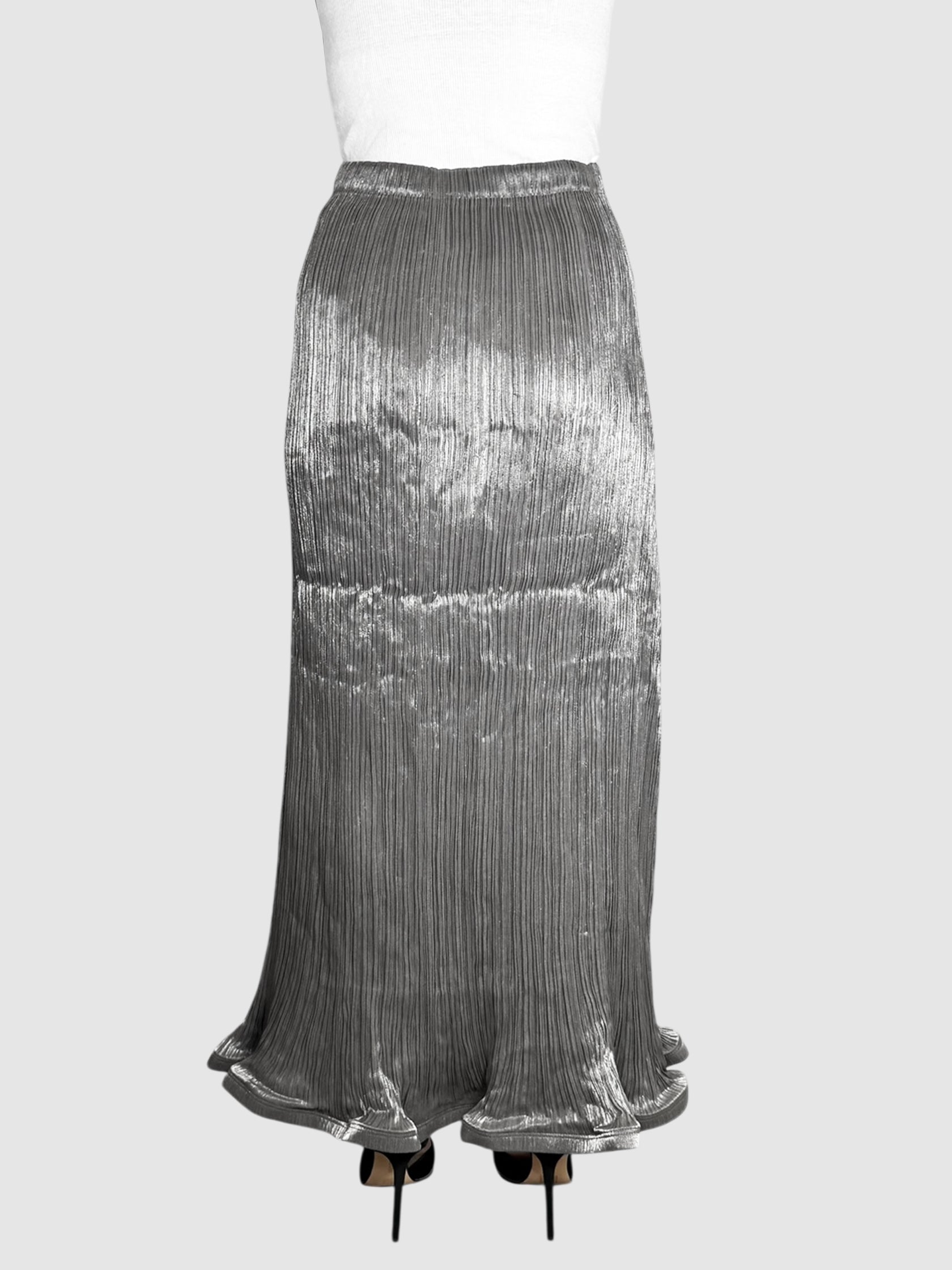 Pleated Midi Skirt