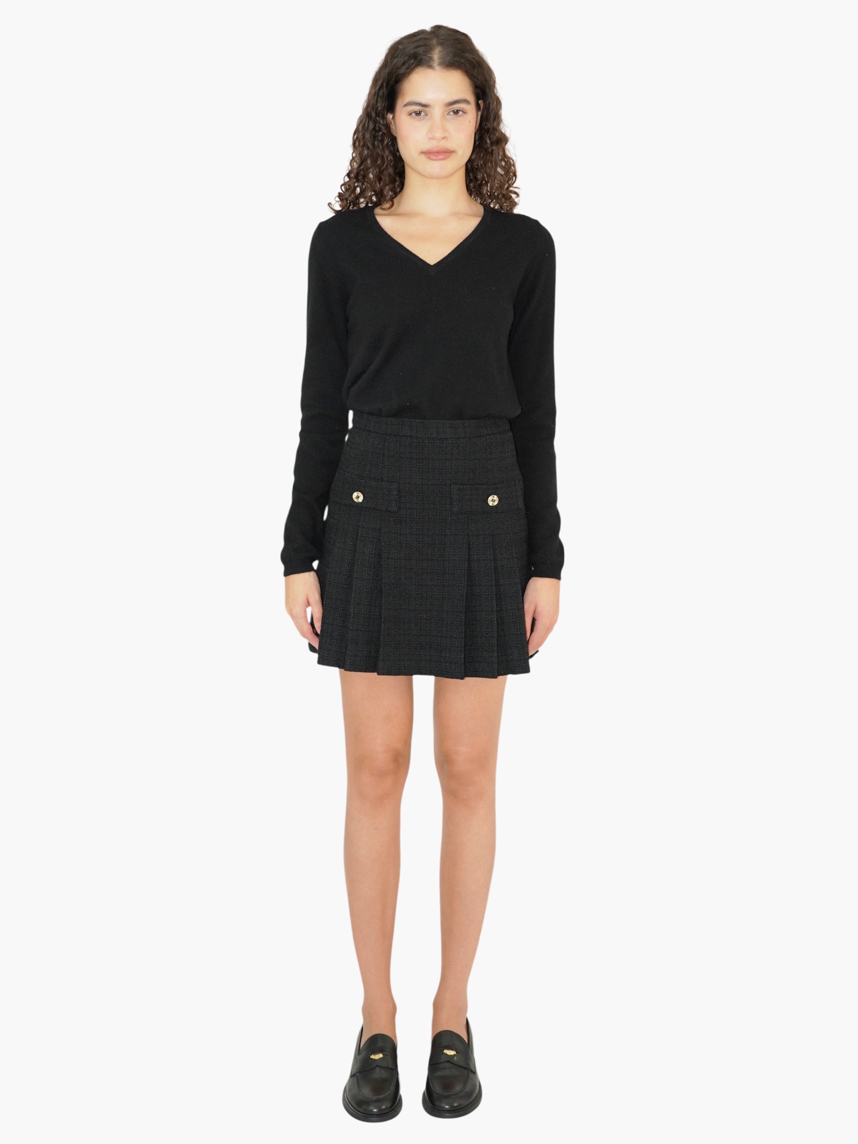 Tweed Mini Skirt