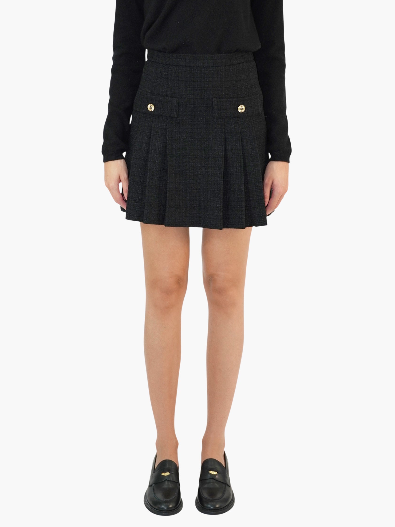 Tweed Mini Skirt