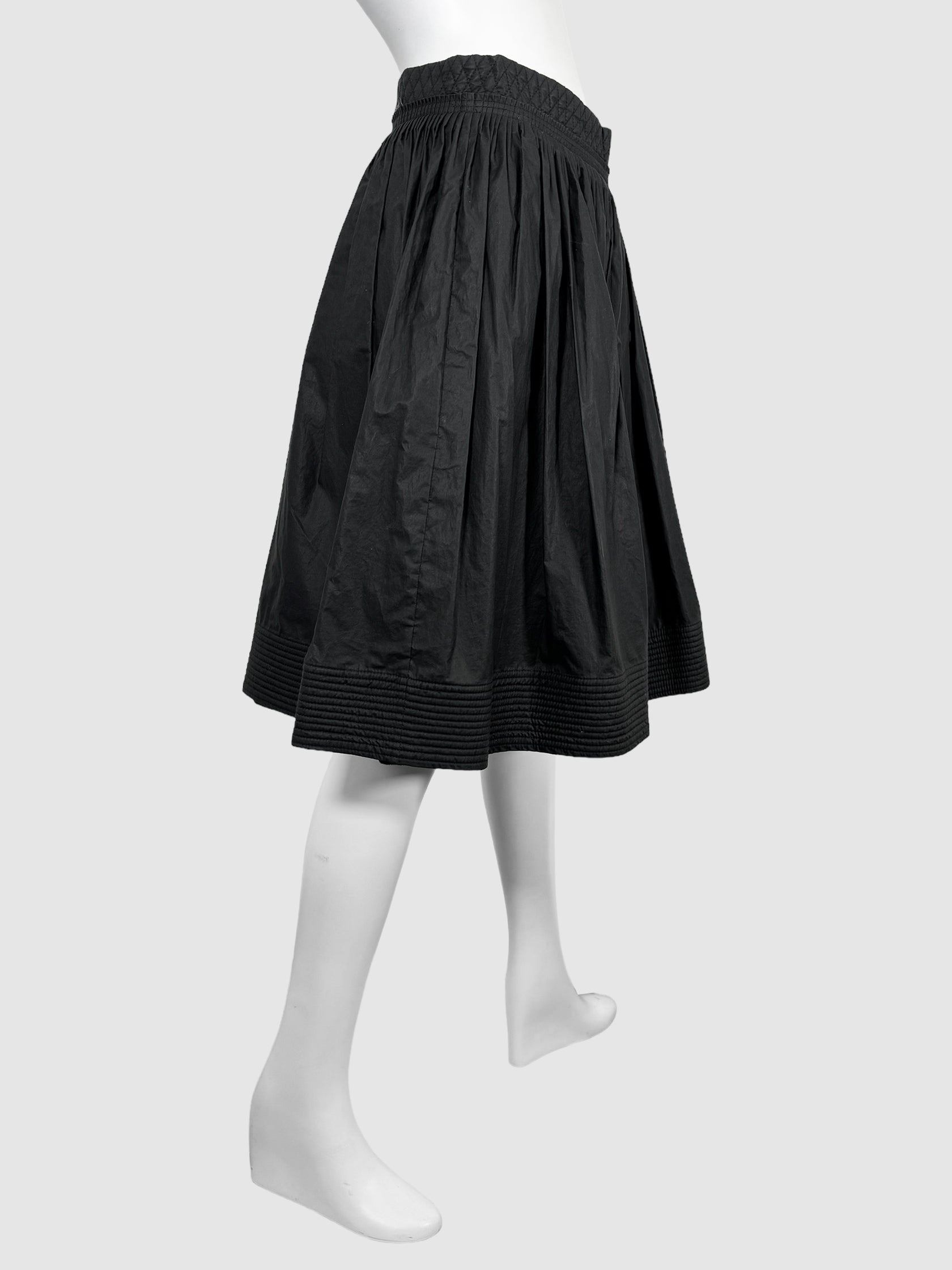 Gathered Knee Length Skirt - Size 42