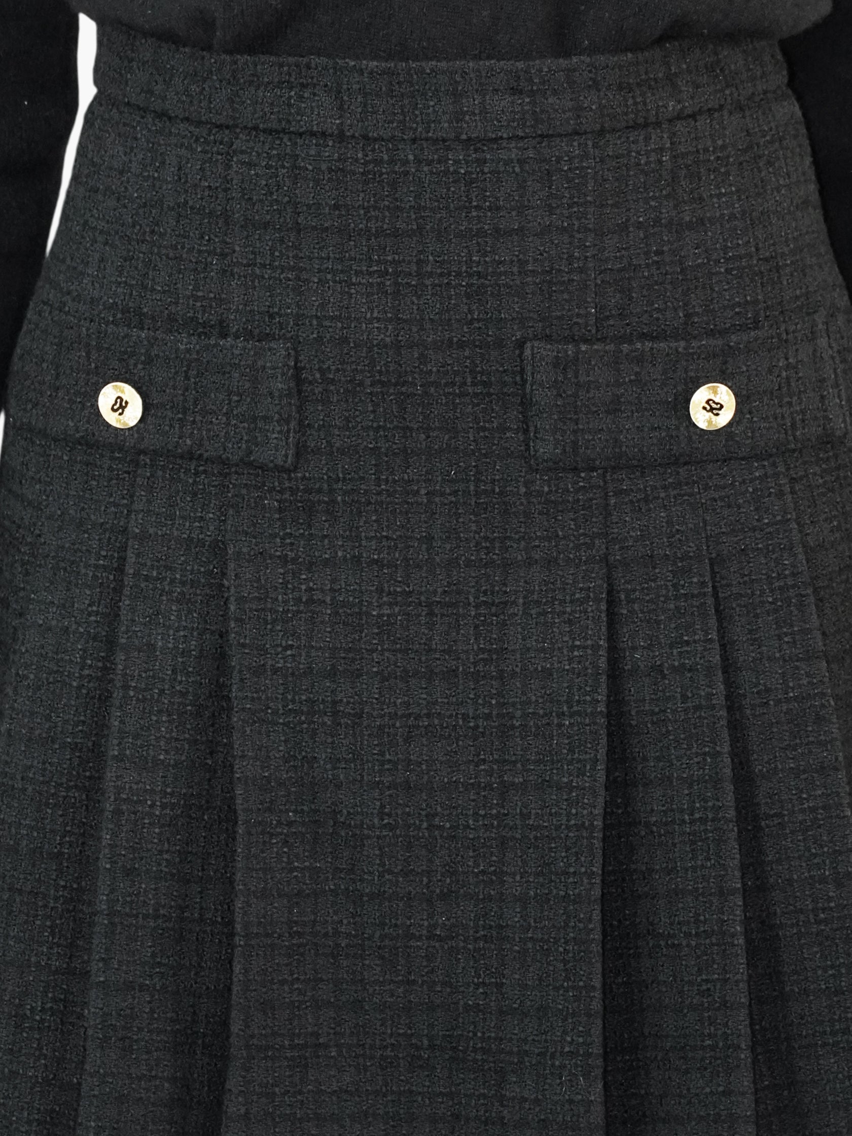 Tweed Mini Skirt