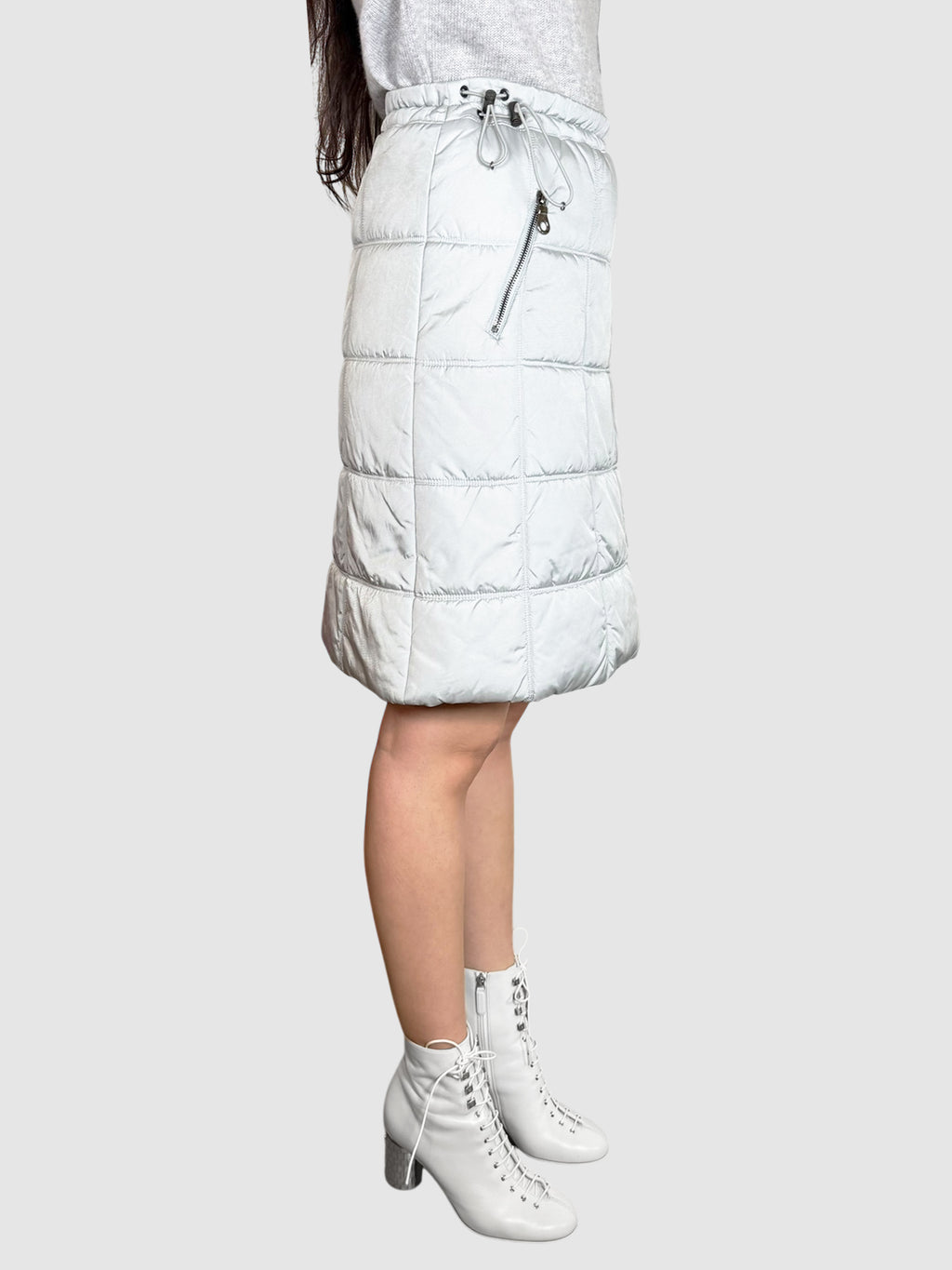 Quilted Puffer Skirt