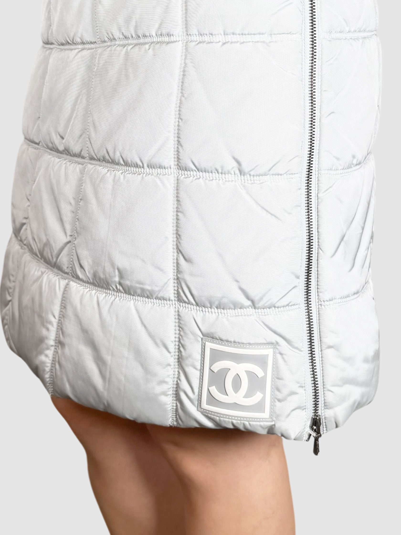 Quilted Puffer Skirt