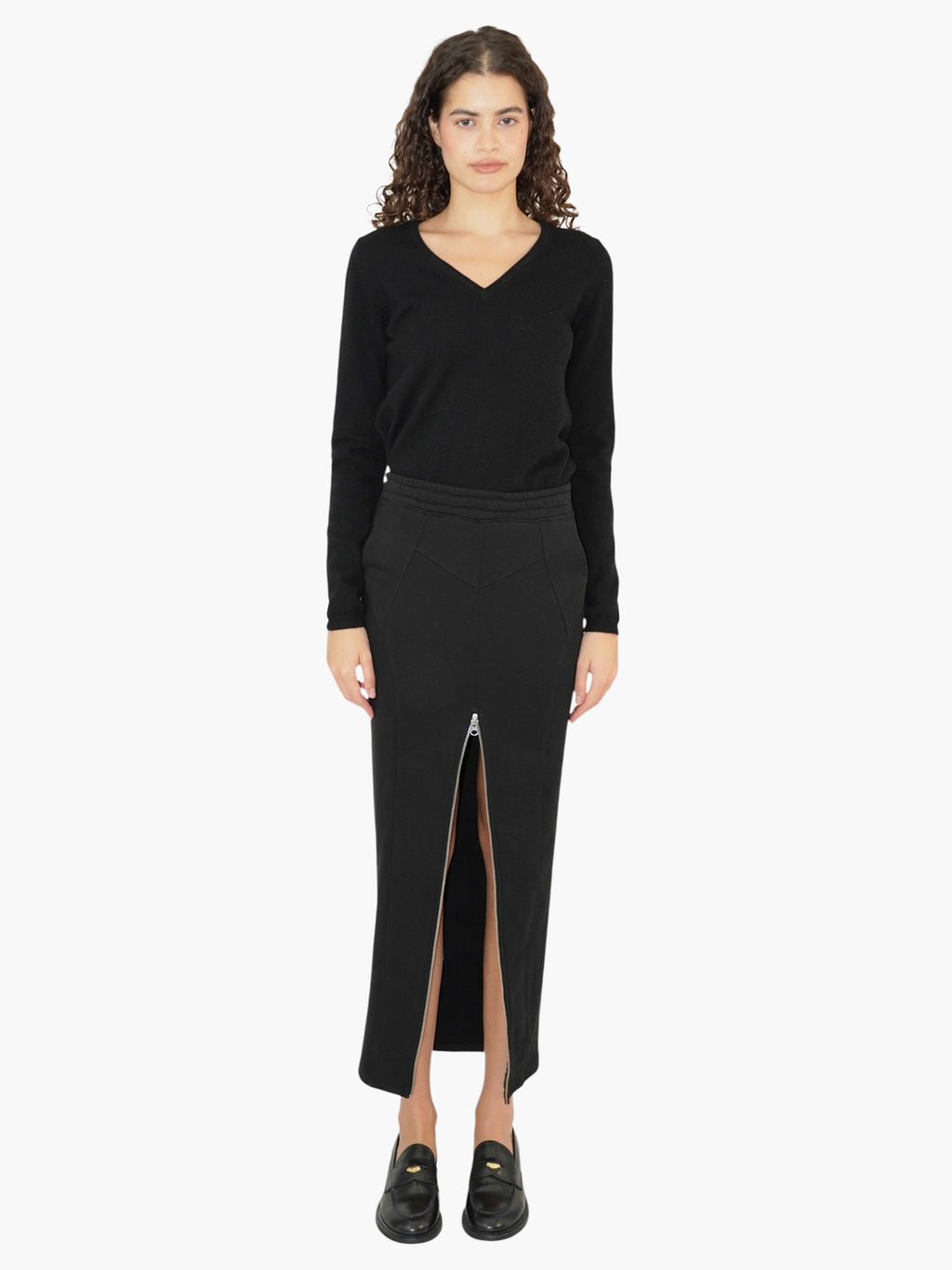 Front Zip Skirt