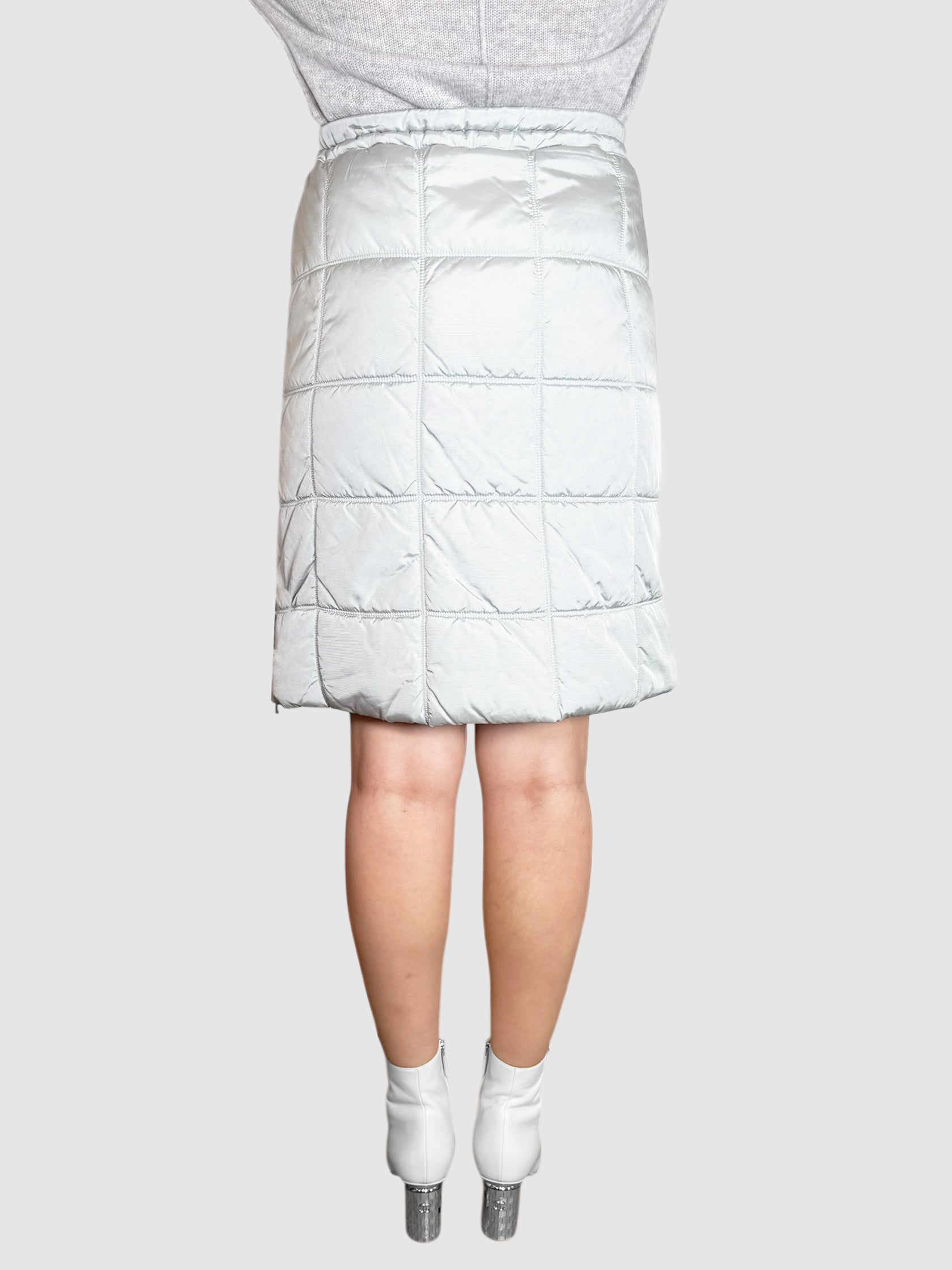 Quilted Puffer Skirt