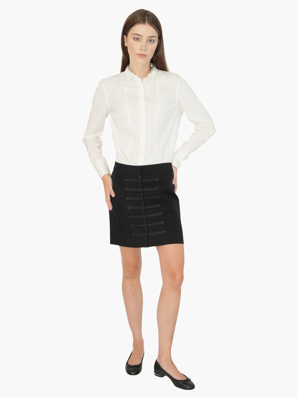 Frog Closure Skirt