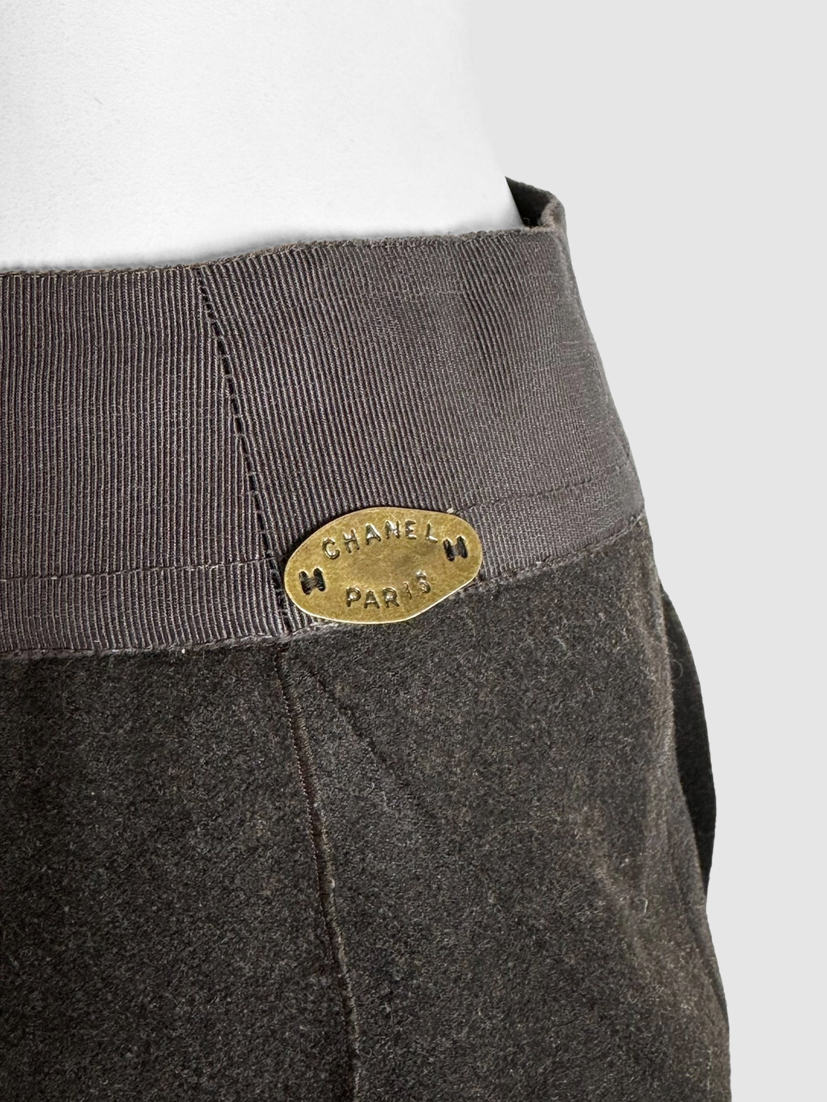 Wool Maxi Skirt - Size 38