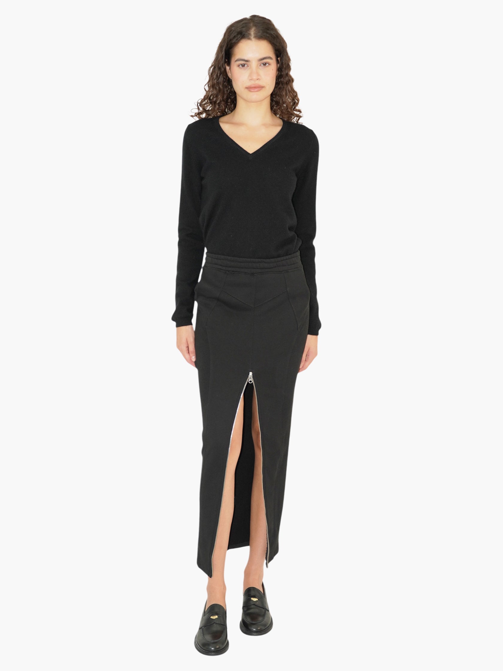 Front Zip Skirt