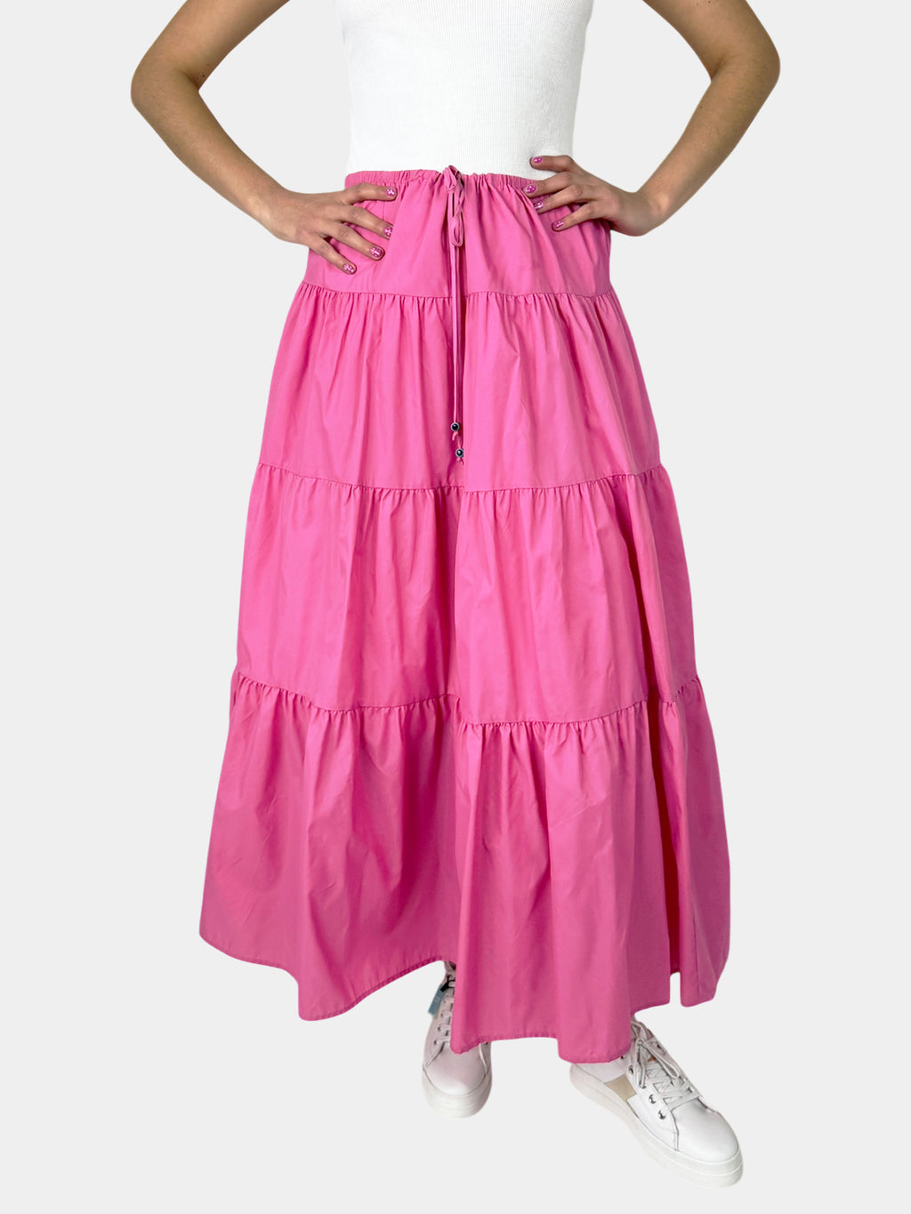 Tiered Maxi Skirt