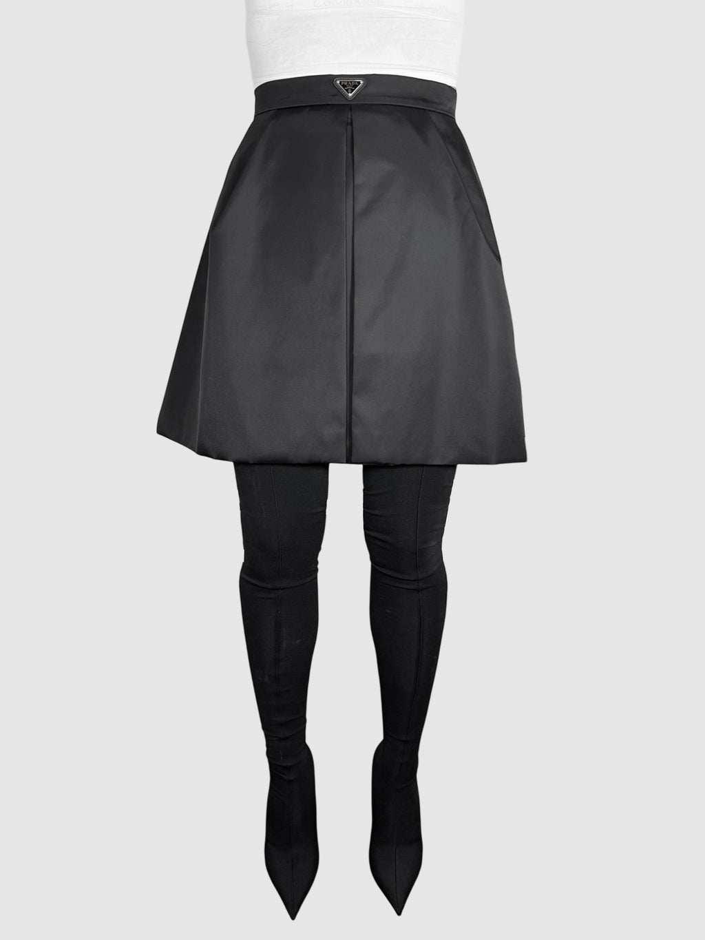 Re-Nylon Mini Skirt