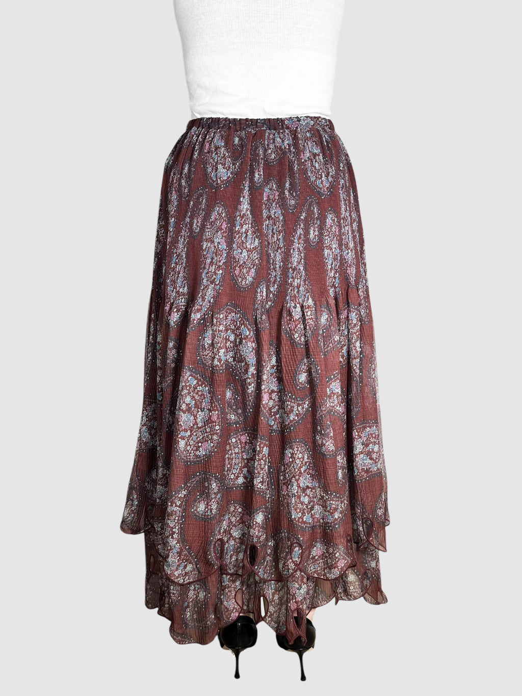 Paisley Tiered Skirt