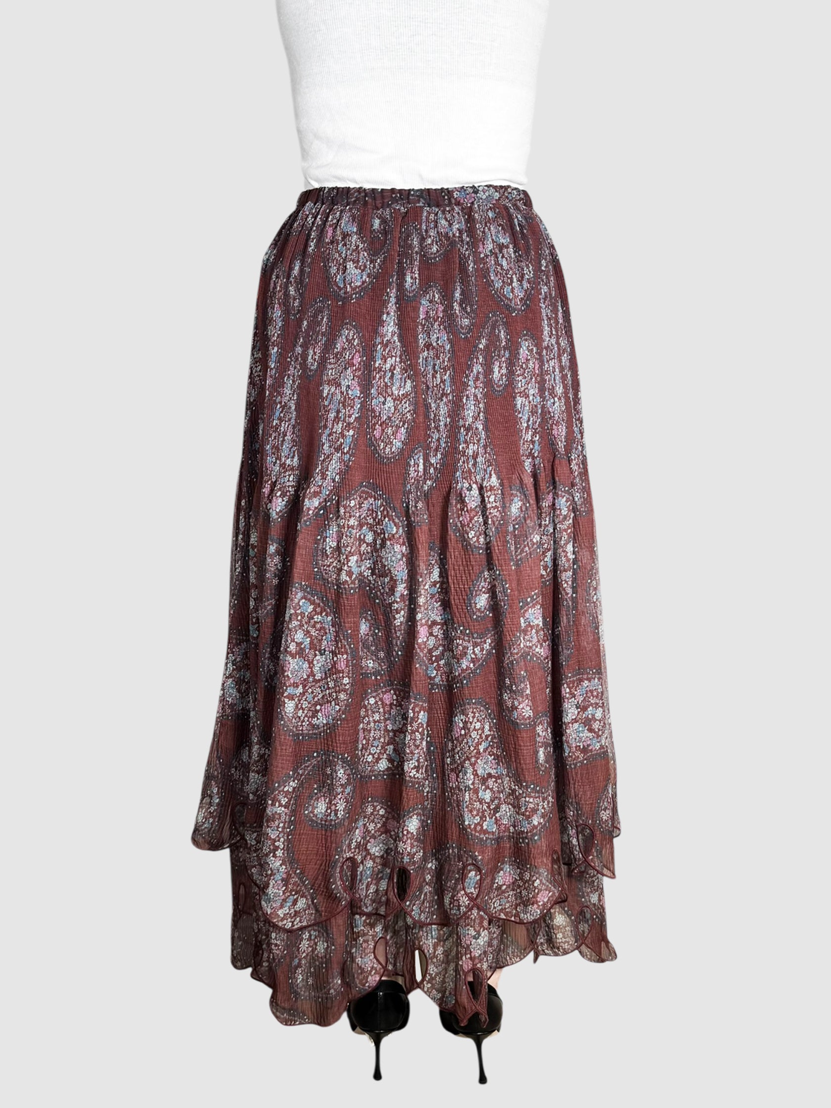 Paisley Tiered Skirt