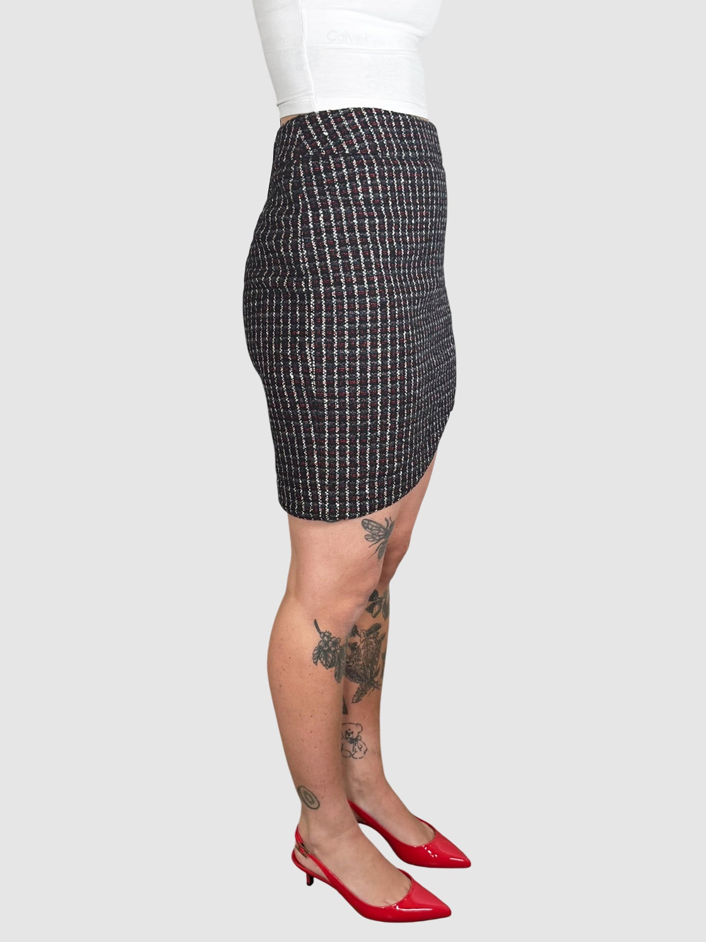 Tweed Mini Skirt