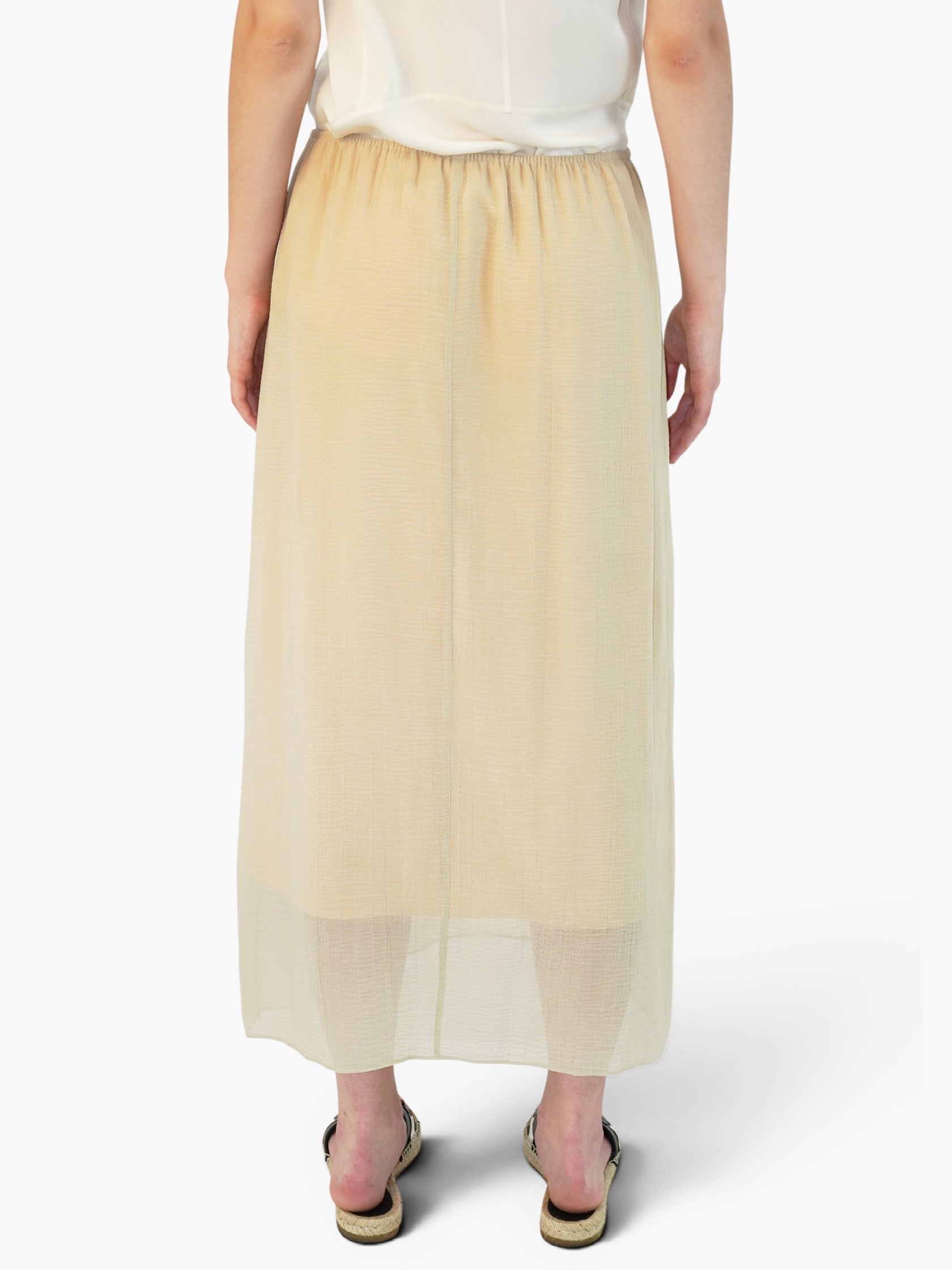 Sheer Midi Skirt