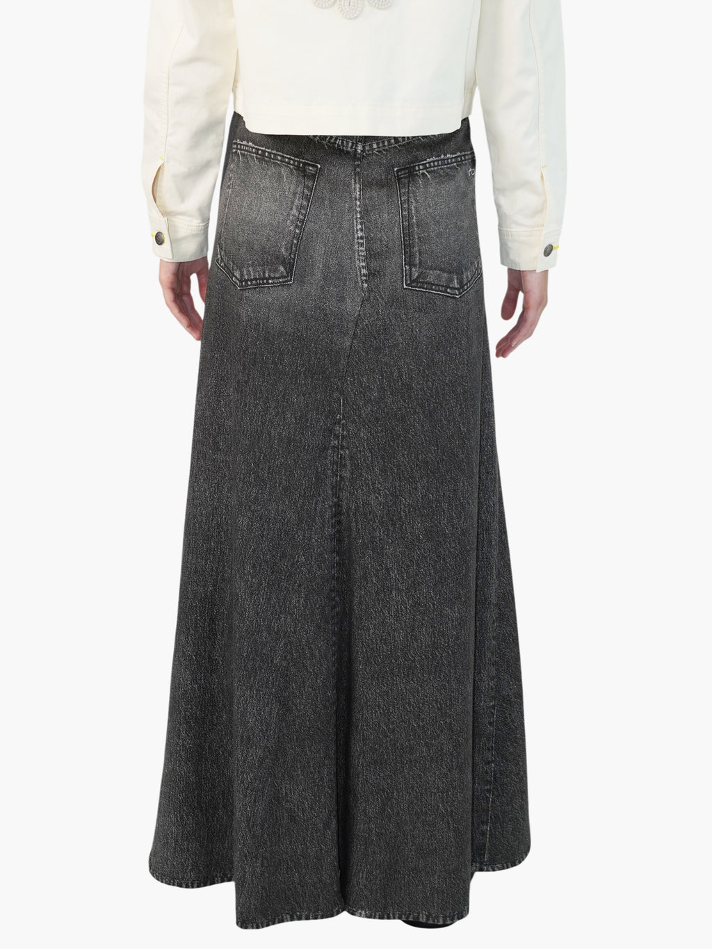 Denim Maxi Skirt
