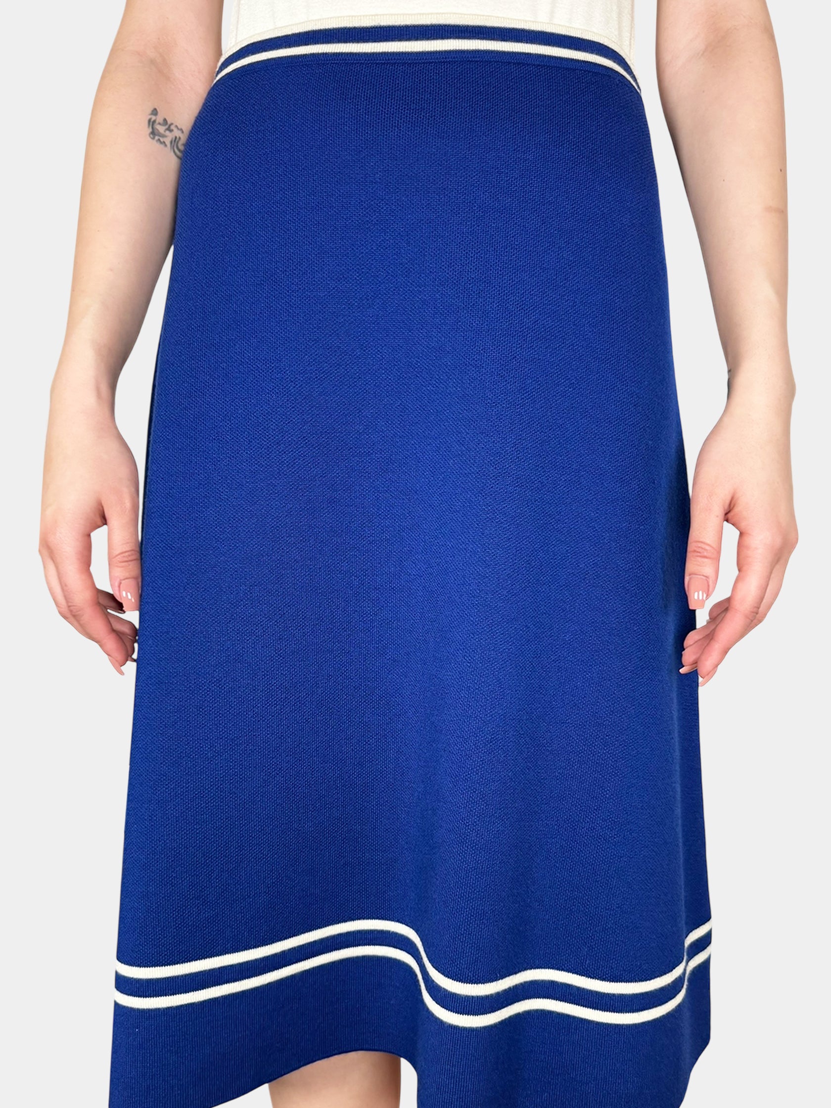 Wool Jacquard Skirt
